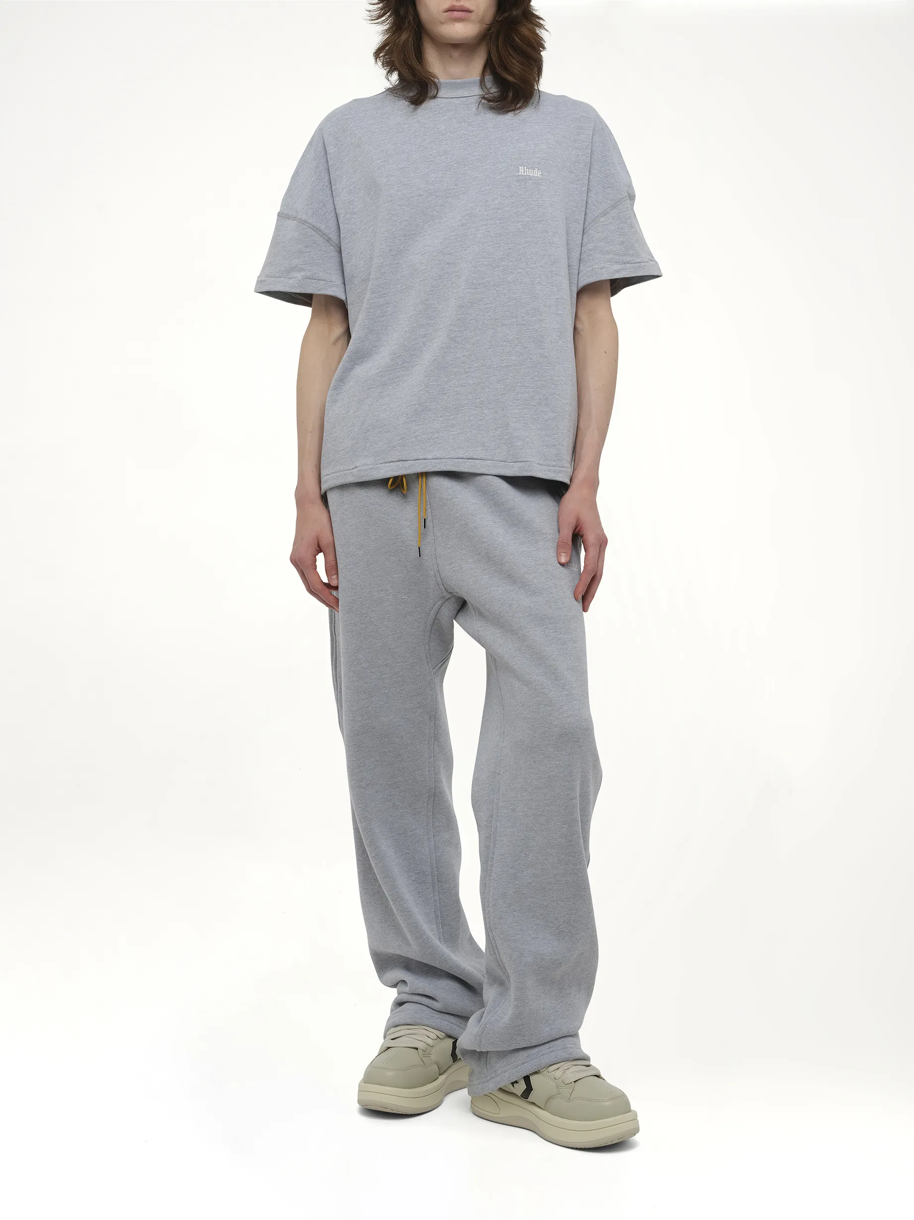 Classique Reverse T-Shirt in Heather Gray sold by MARAIS product image thumbnail 4