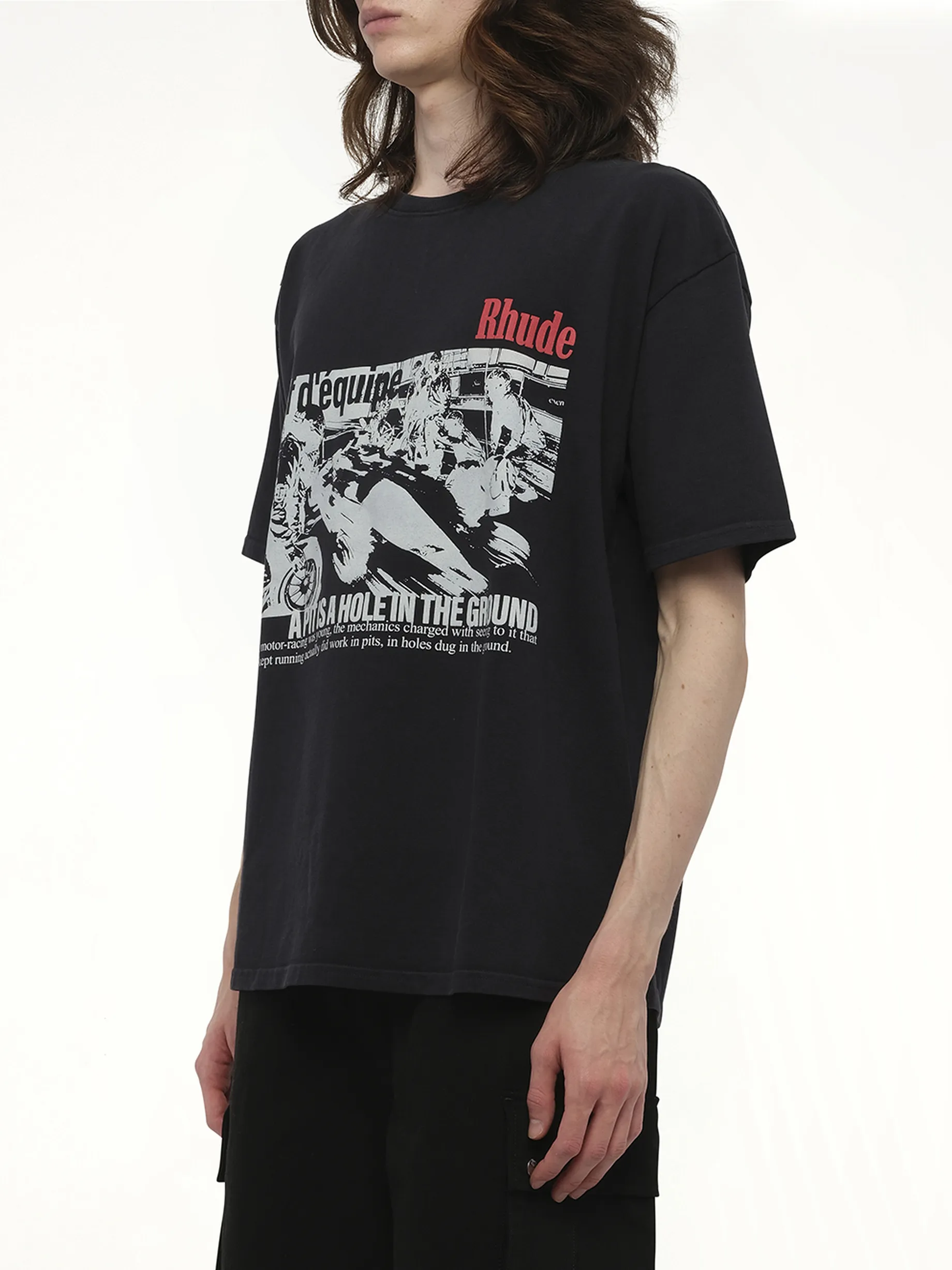 Champions Du Monde T-Shirt in Vintage Black sold by MARAIS product image thumbnail 5