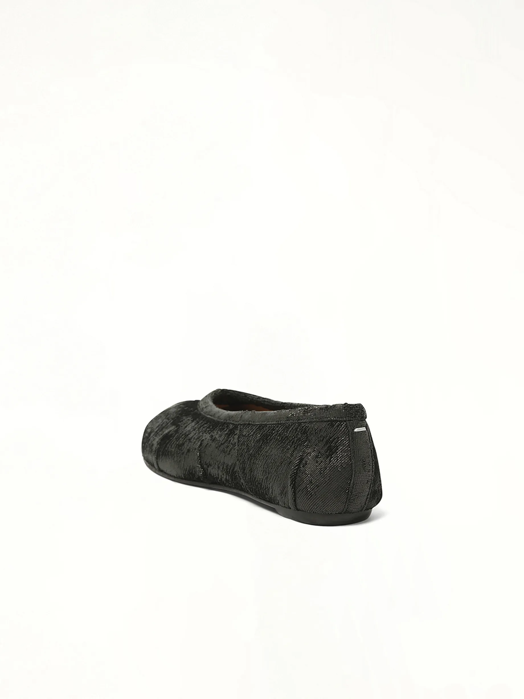 Crackling New Tabi Ballerina in Black sold by MARAIS product image thumbnail 3