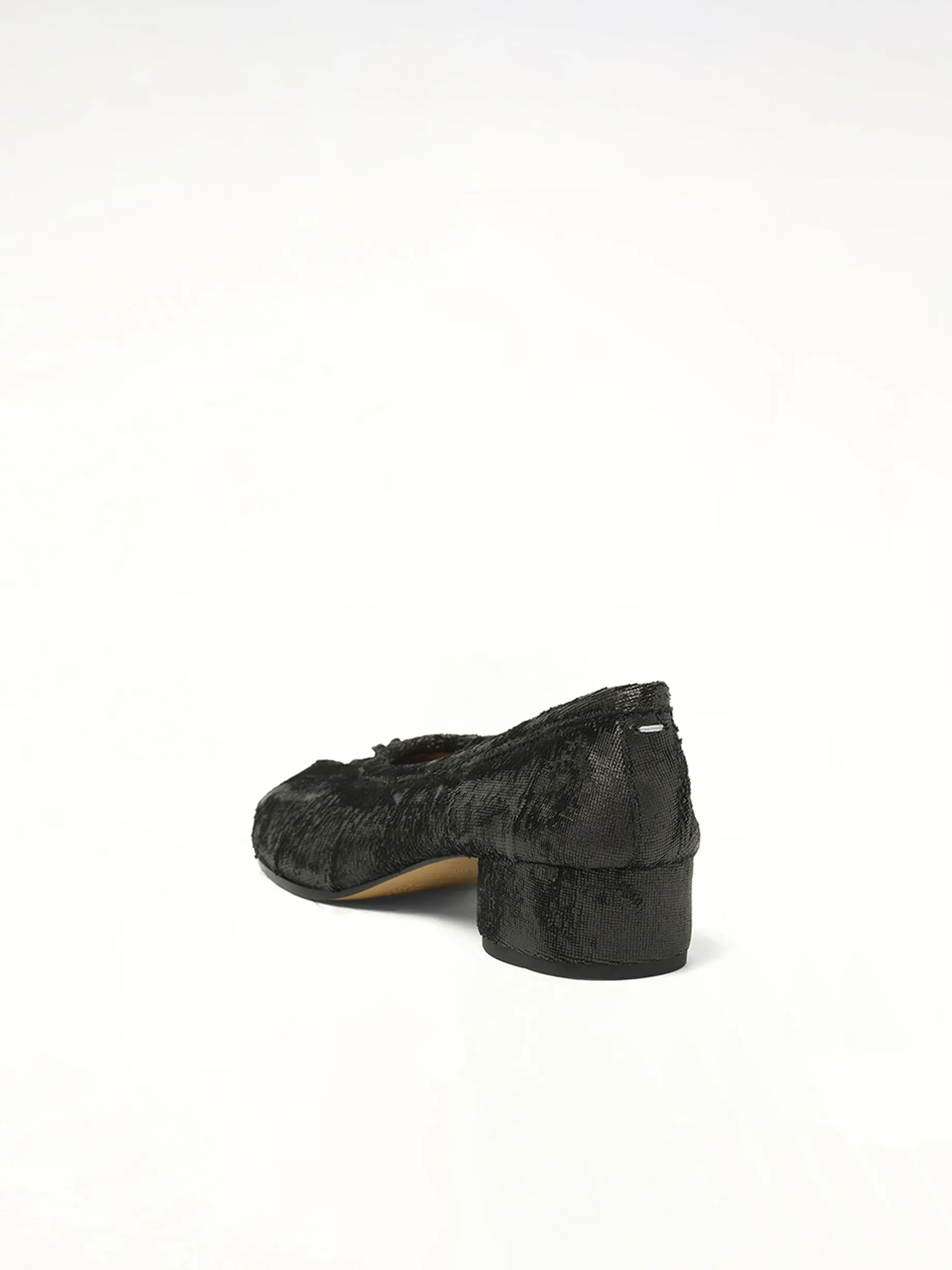 Crackling New Tabi Ballerina H30 in Black sold by MARAIS product image thumbnail 3