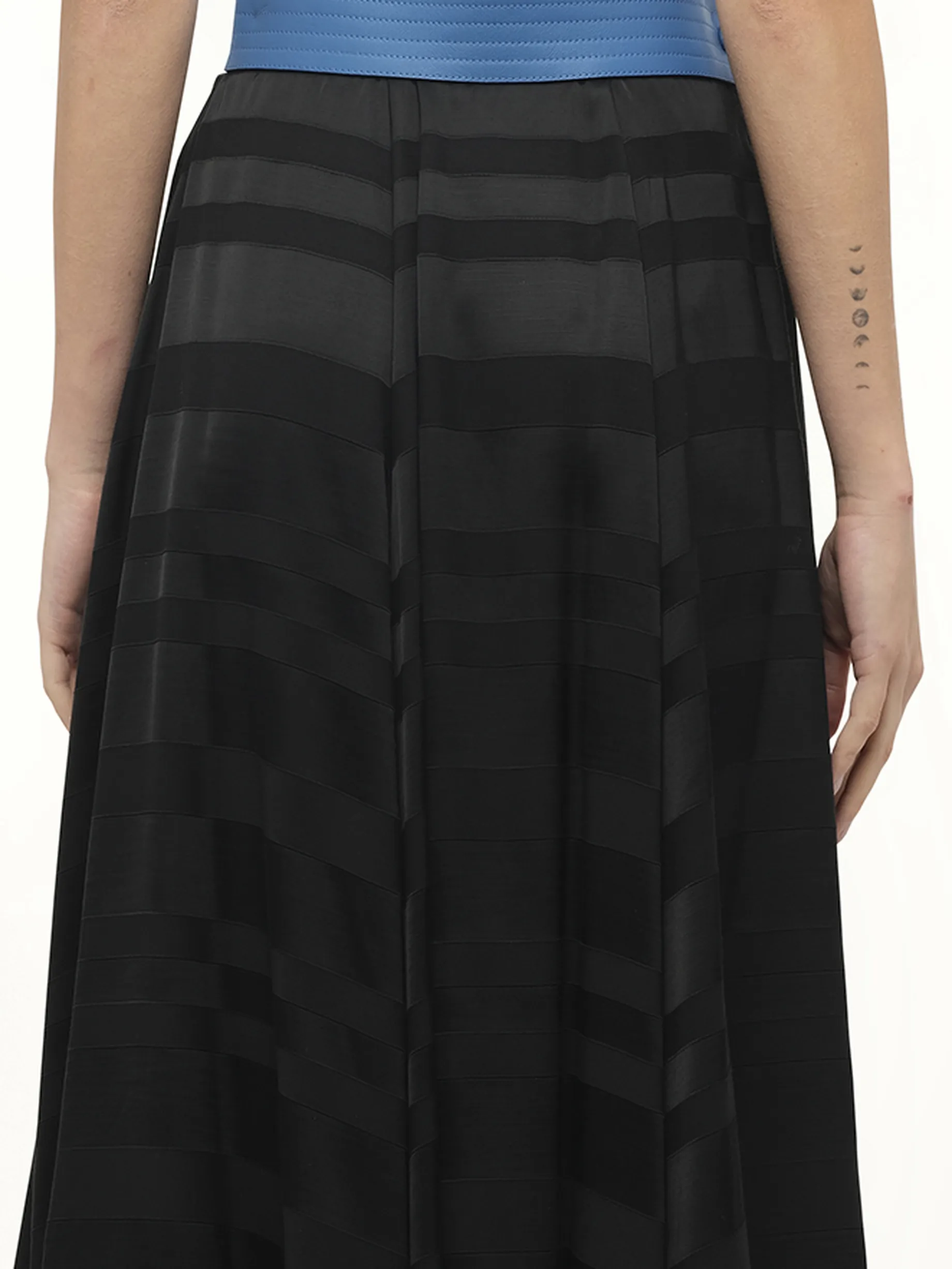 Asym Skirt in Black sold by MARAIS product image thumbnail 3