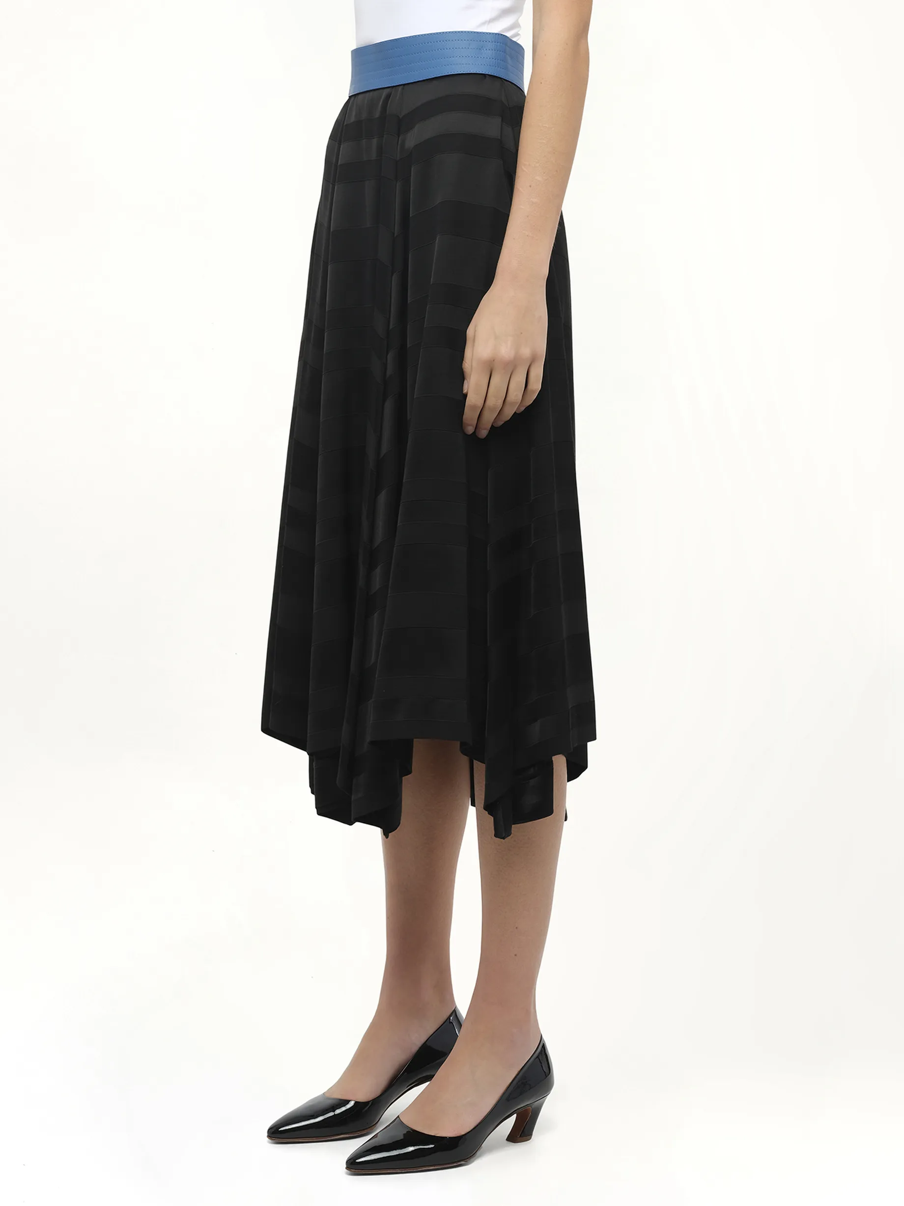 Asym Skirt in Black sold by MARAIS product image thumbnail 2
