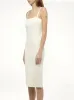 Strappy Dress in White sold by MARAIS