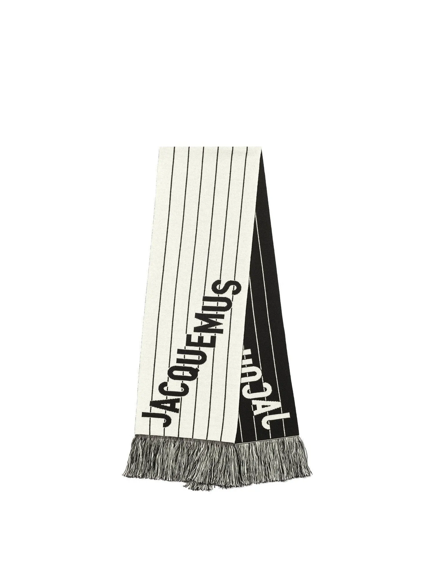L'Echarpe Liga Scarf in Black/White sold by MARAIS product image thumbnail 2