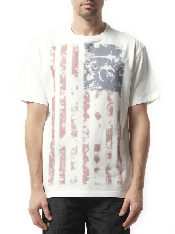 Old Glory T-Shirt in White sold by MARAIS