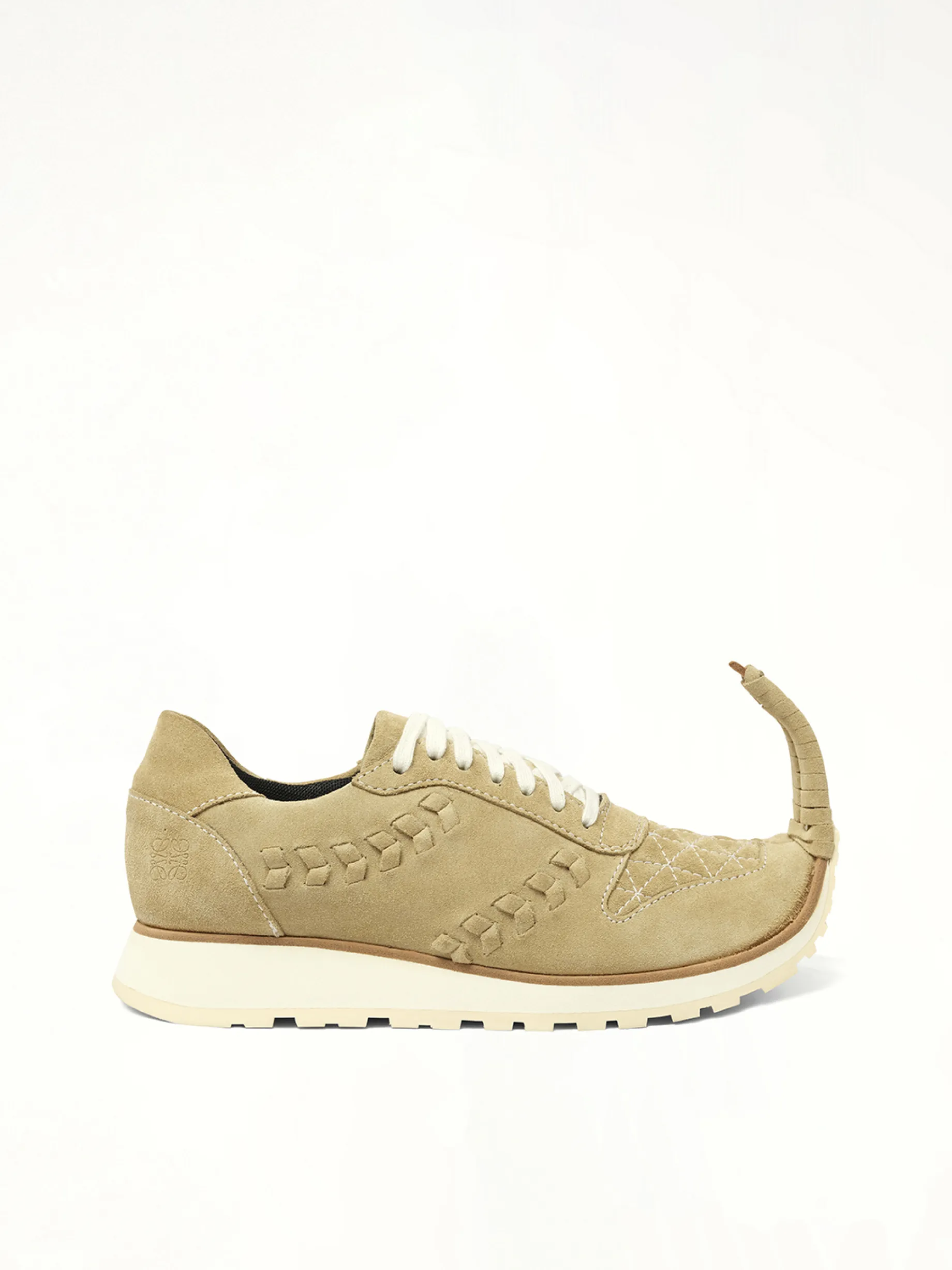 Dinosaur Sneaker Low in Gold sold by MARAIS