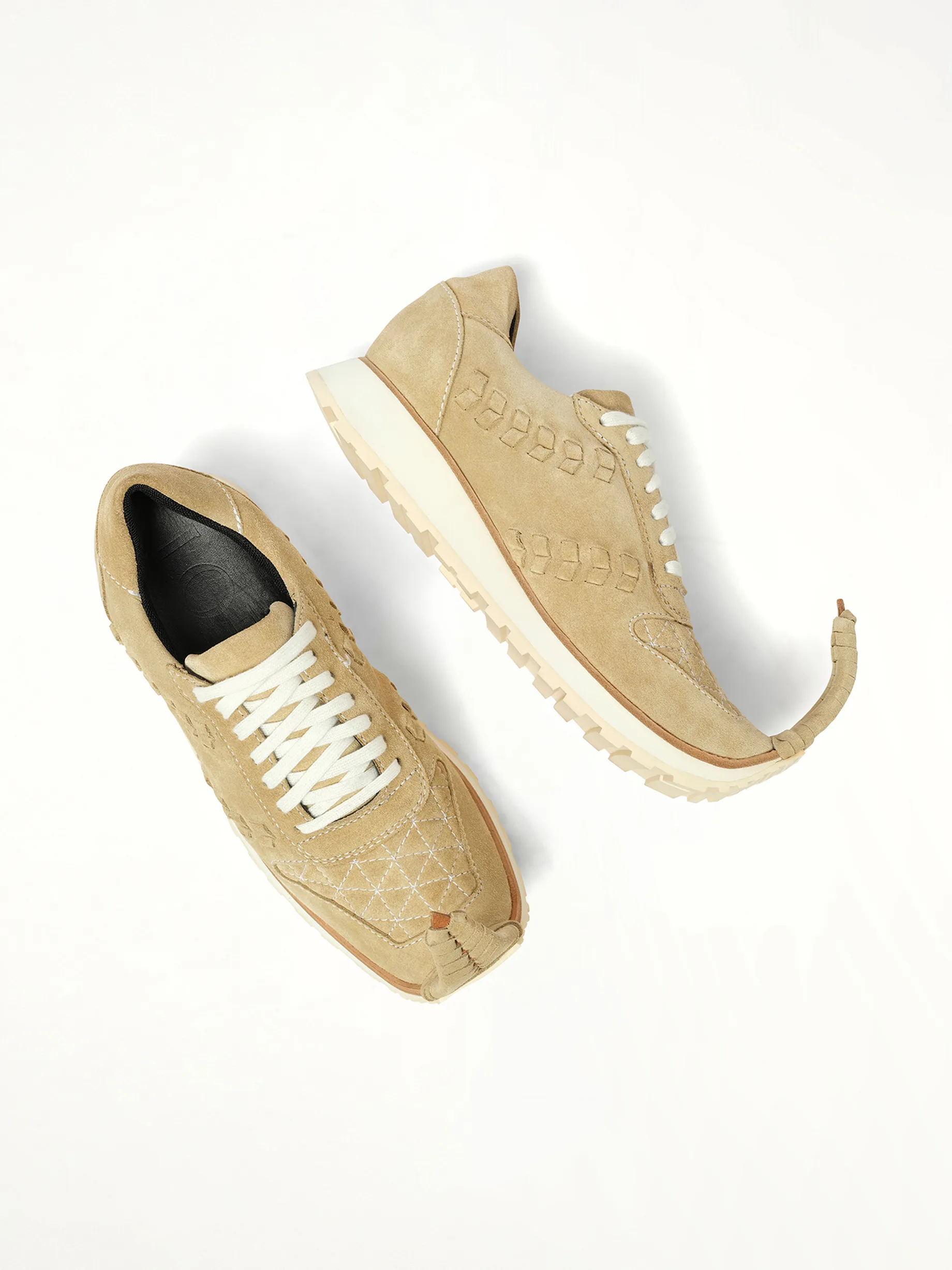 Dinosaur Sneaker Low in Gold sold by MARAIS product image thumbnail 4