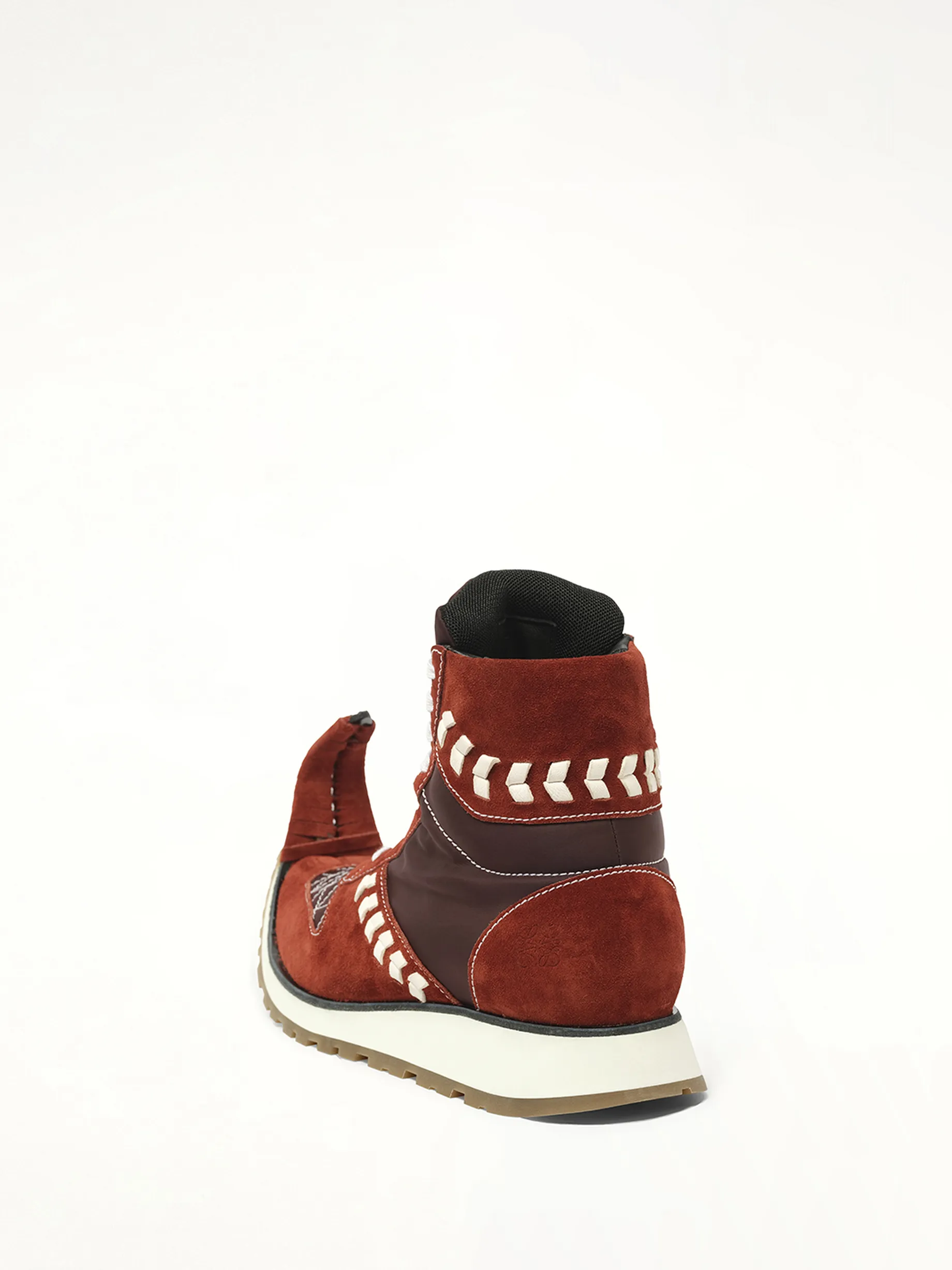 Dinosaur Sneaker Hi in Red sold by MARAIS product image thumbnail 3