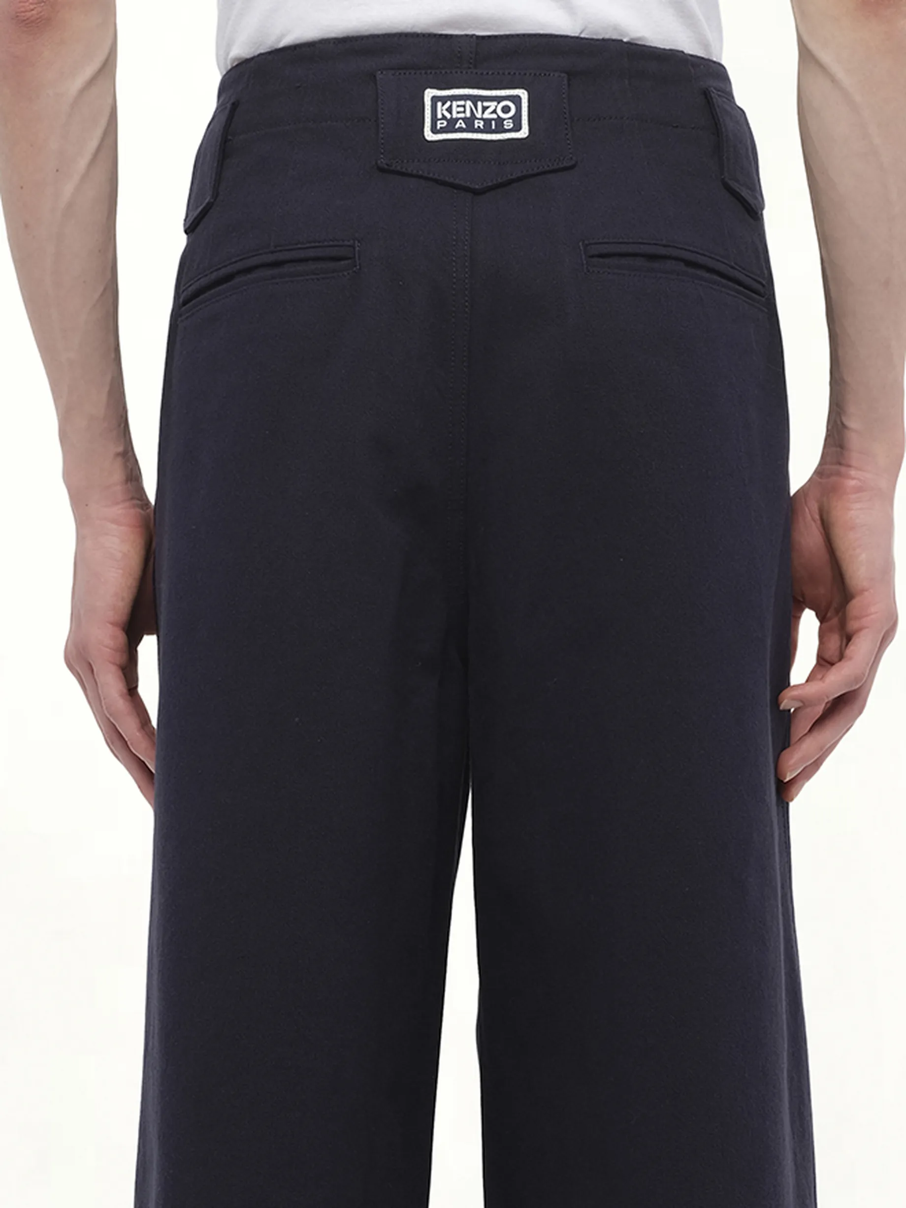 Pleated Oversize Pant in Black sold by MARAIS product image thumbnail 3