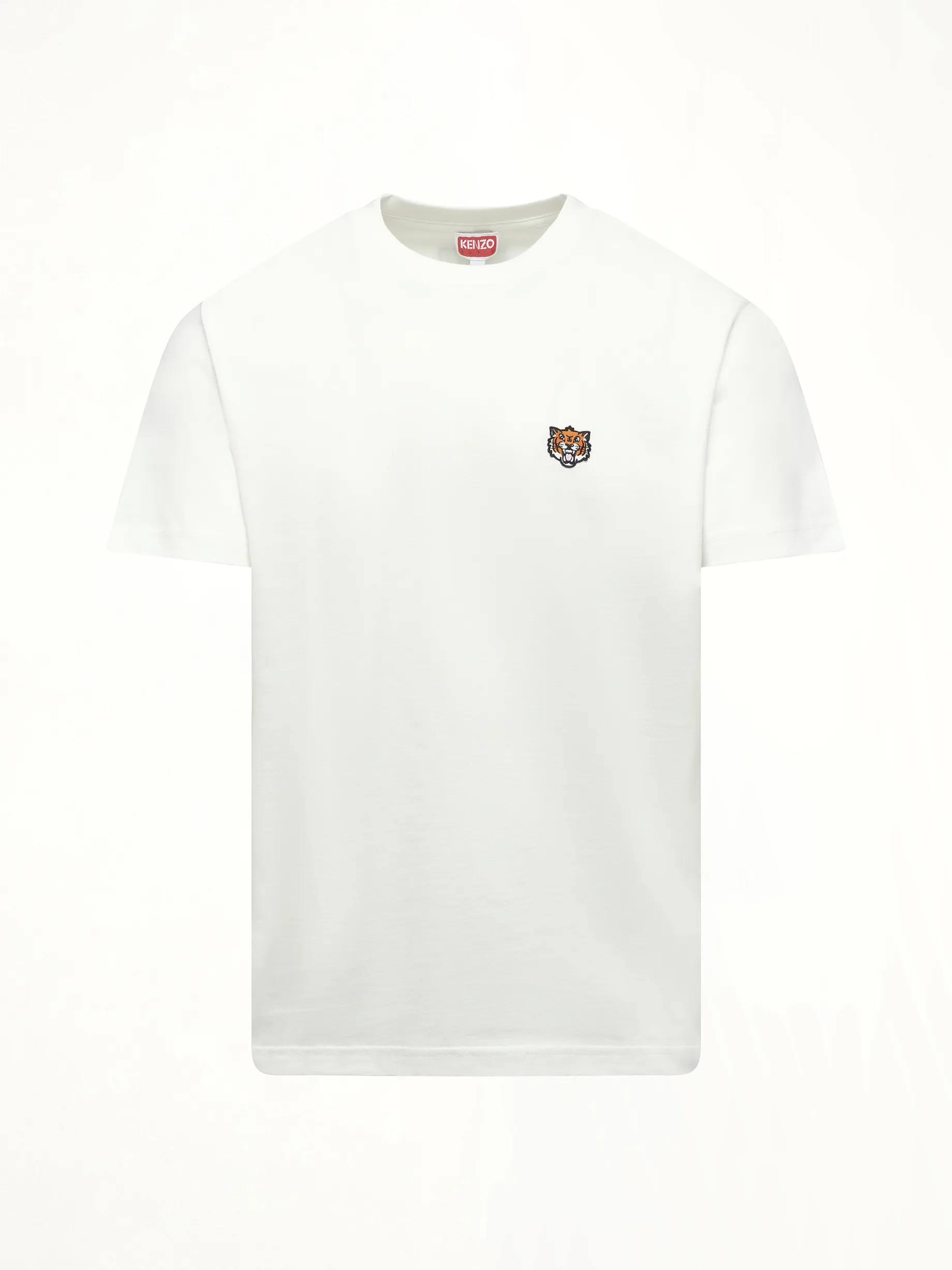 Gots Kenzo Happy Tiger Embroidered Classic T-Shirt in Off White sold by MARAIS product image thumbnail 2