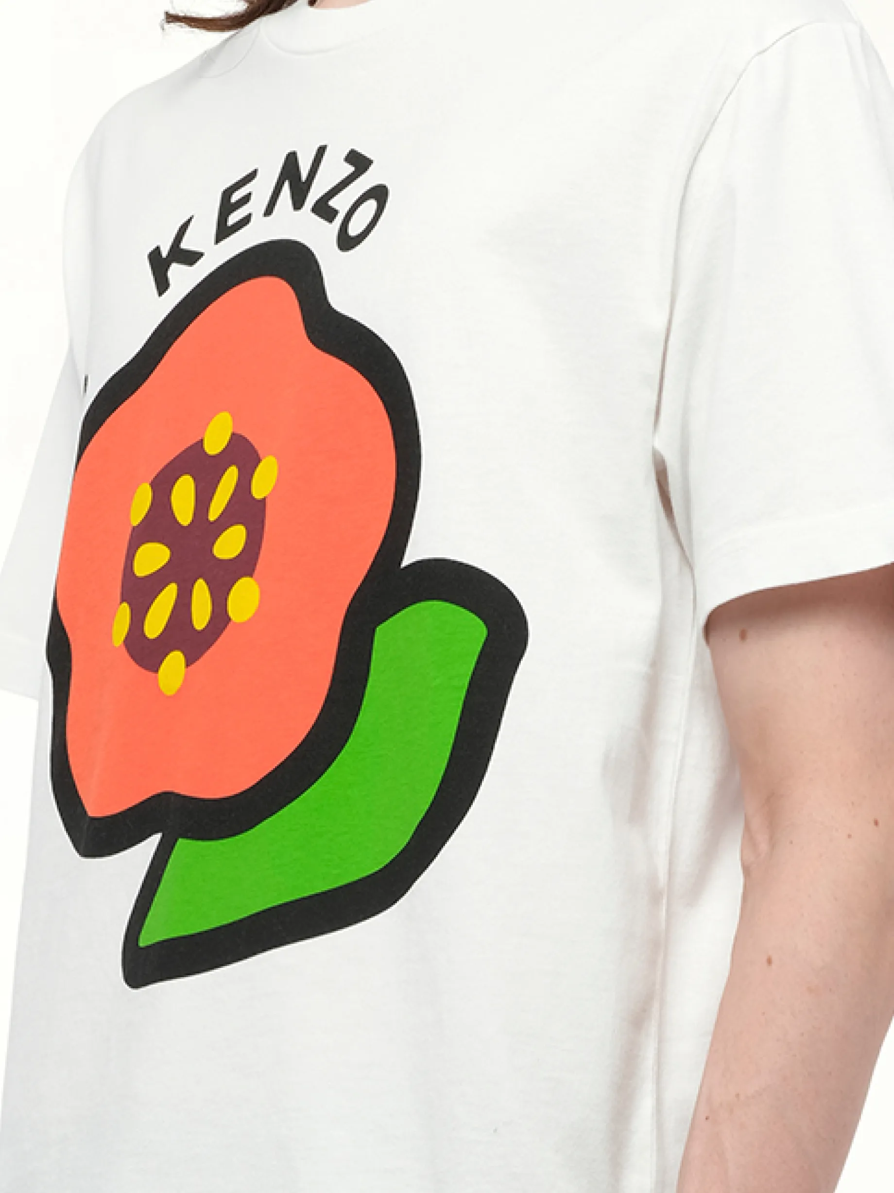 Kenzo Pop Classic T-Shirt in Off White sold by MARAIS product image thumbnail 3