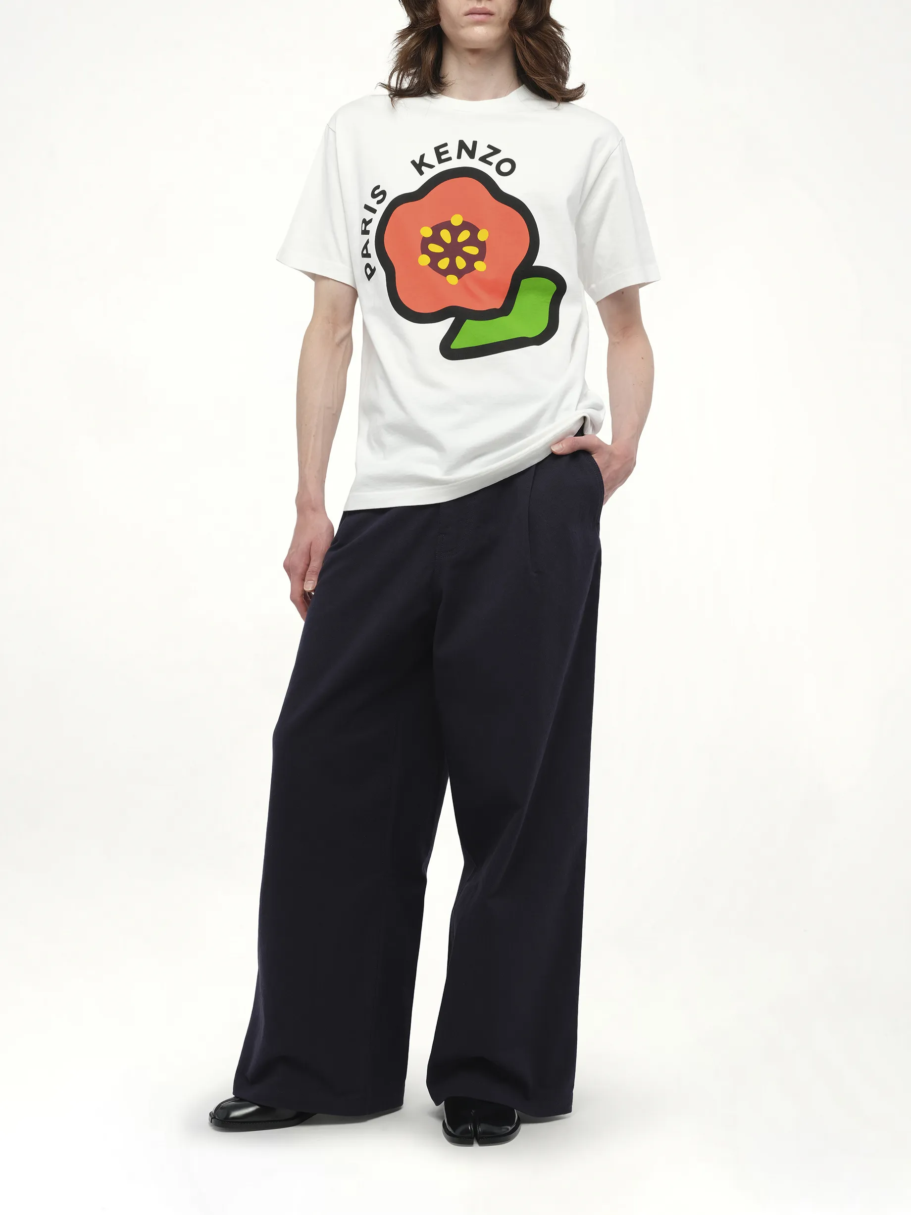 Kenzo Pop Classic T-Shirt in Off White sold by MARAIS product image thumbnail 4