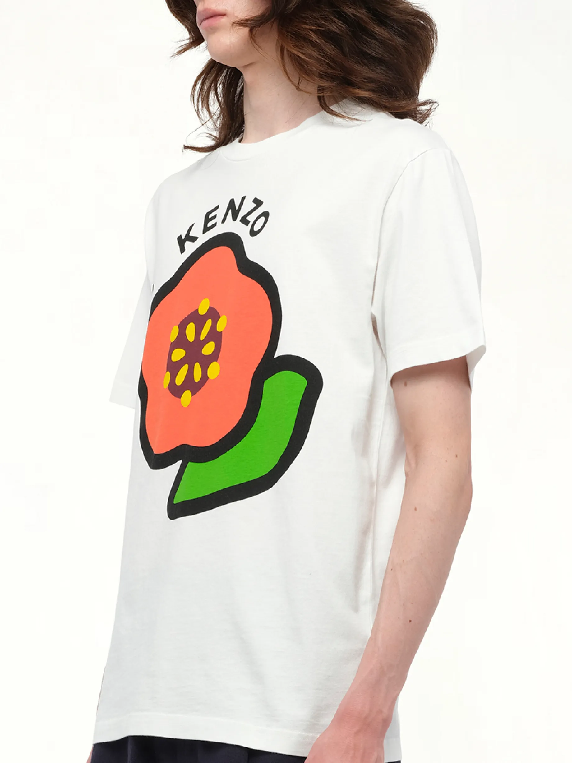 Kenzo Pop Classic T-Shirt in Off White sold by MARAIS product image thumbnail 5