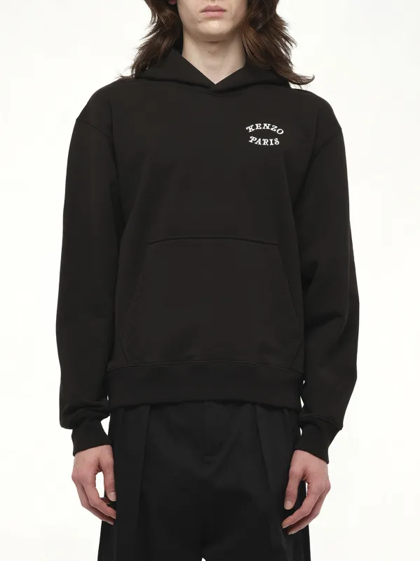 Verdy Collection Embroidered Classic Hoodie in Black sold by MARAIS
