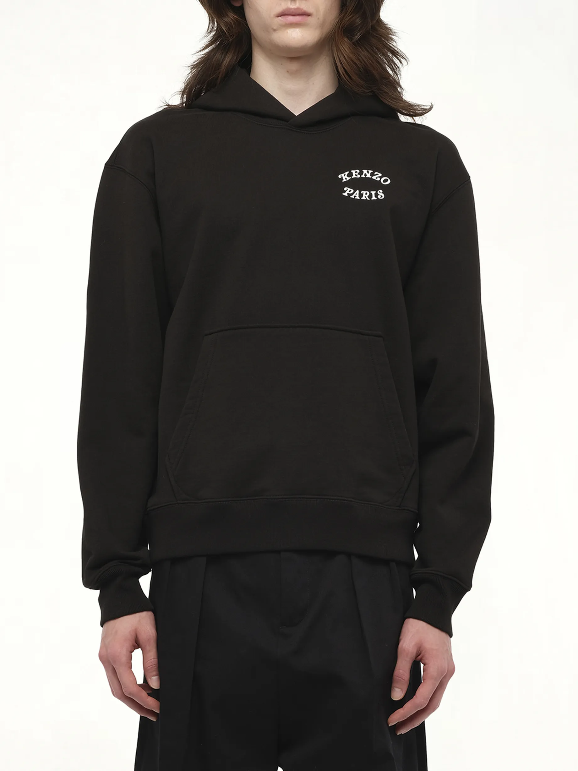 Verdy Collection Embroidered Classic Hoodie in Black sold by MARAIS