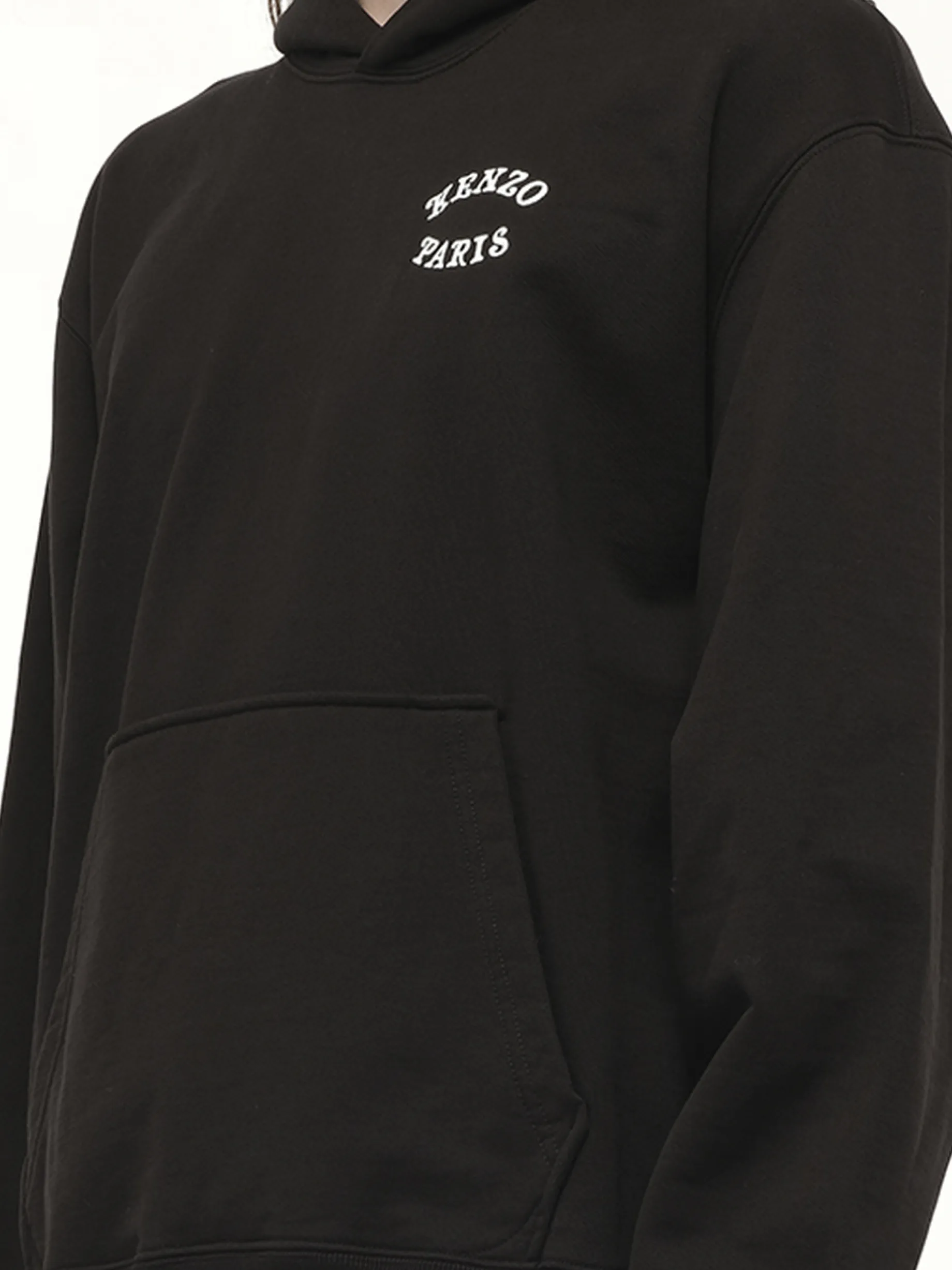 Verdy Collection Embroidered Classic Hoodie in Black sold by MARAIS product image thumbnail 3