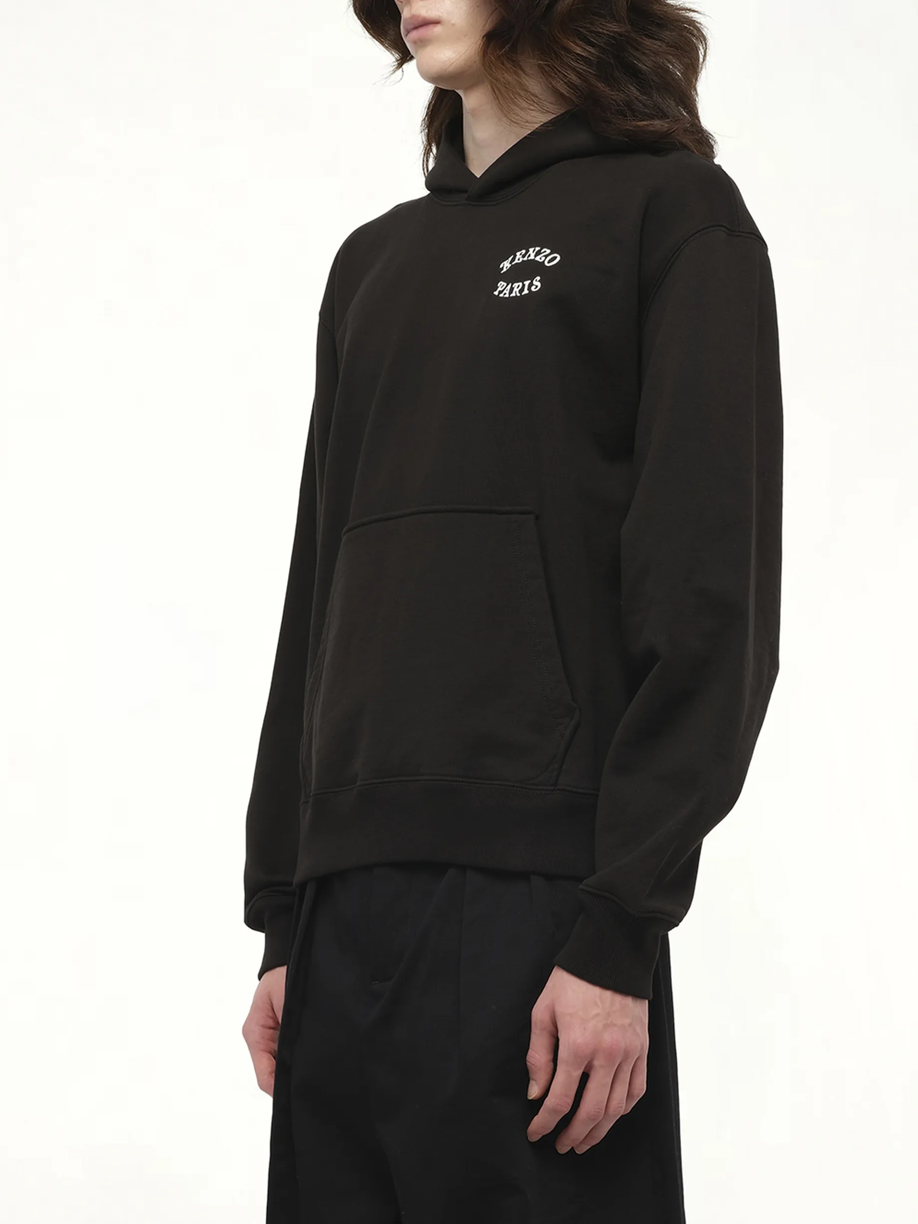 Verdy Collection Embroidered Classic Hoodie in Black sold by MARAIS product image thumbnail 5