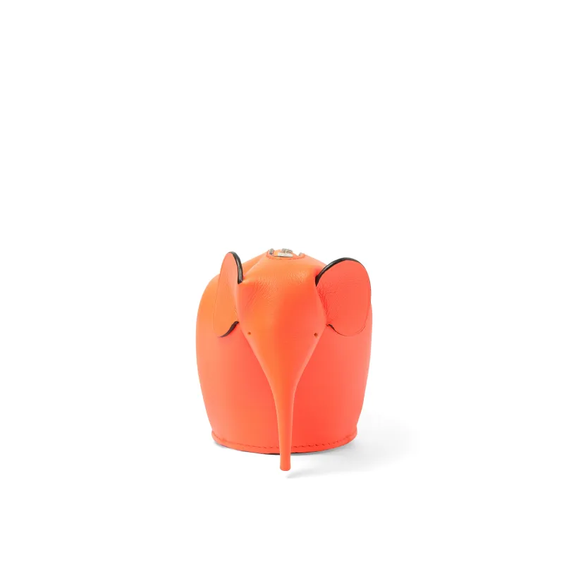 Elephant Coin Purse in Flr Orange sold by MARAIS