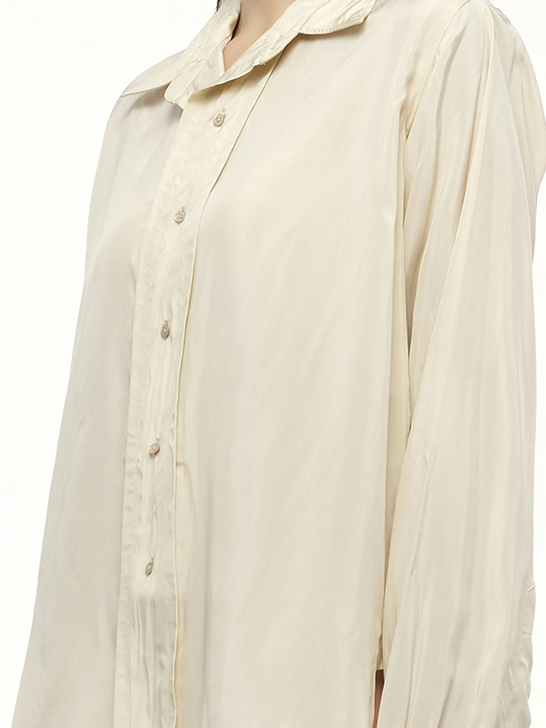 Long-sleeved Shirt in Almond sold by MARAIS product image thumbnail 3