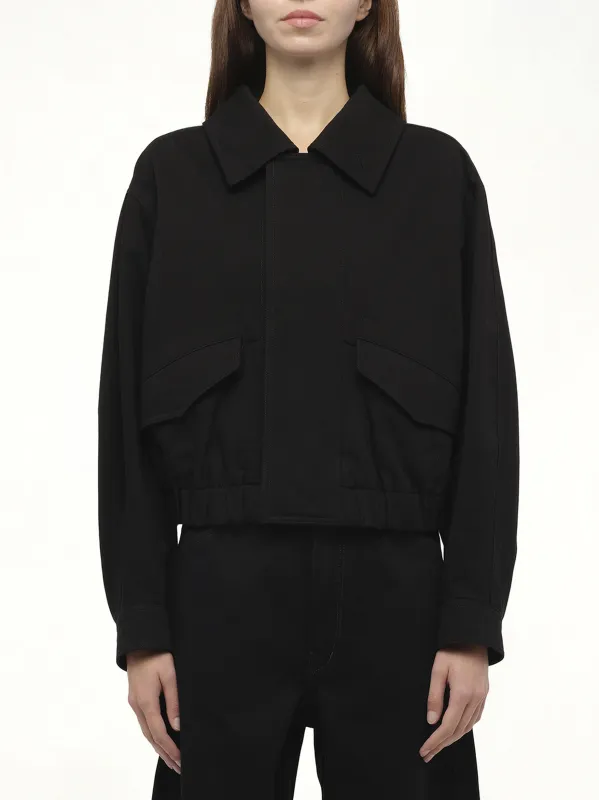 Short Blouson in Black sold by MARAIS