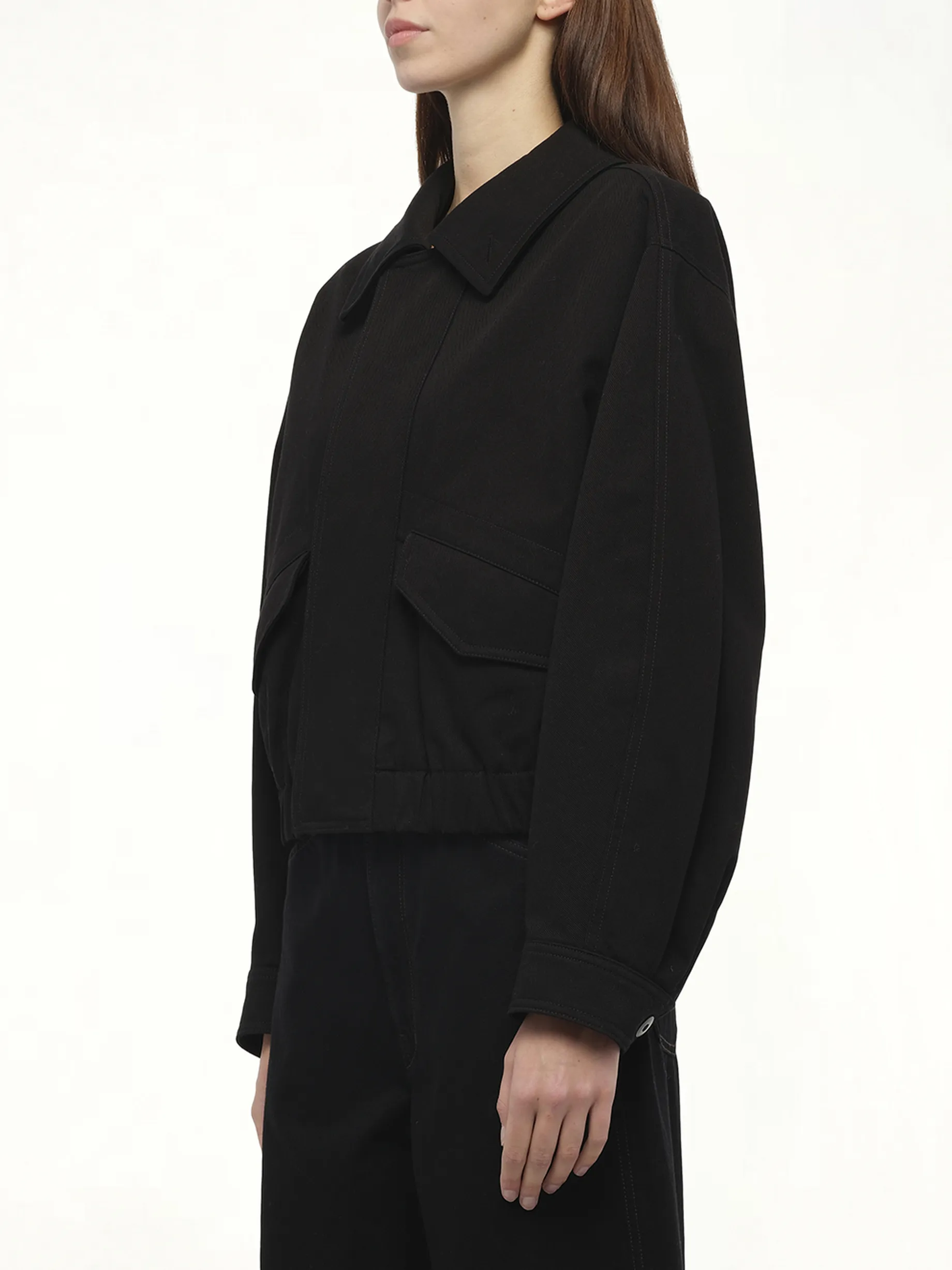 Short Blouson in Black sold by MARAIS product image thumbnail 5