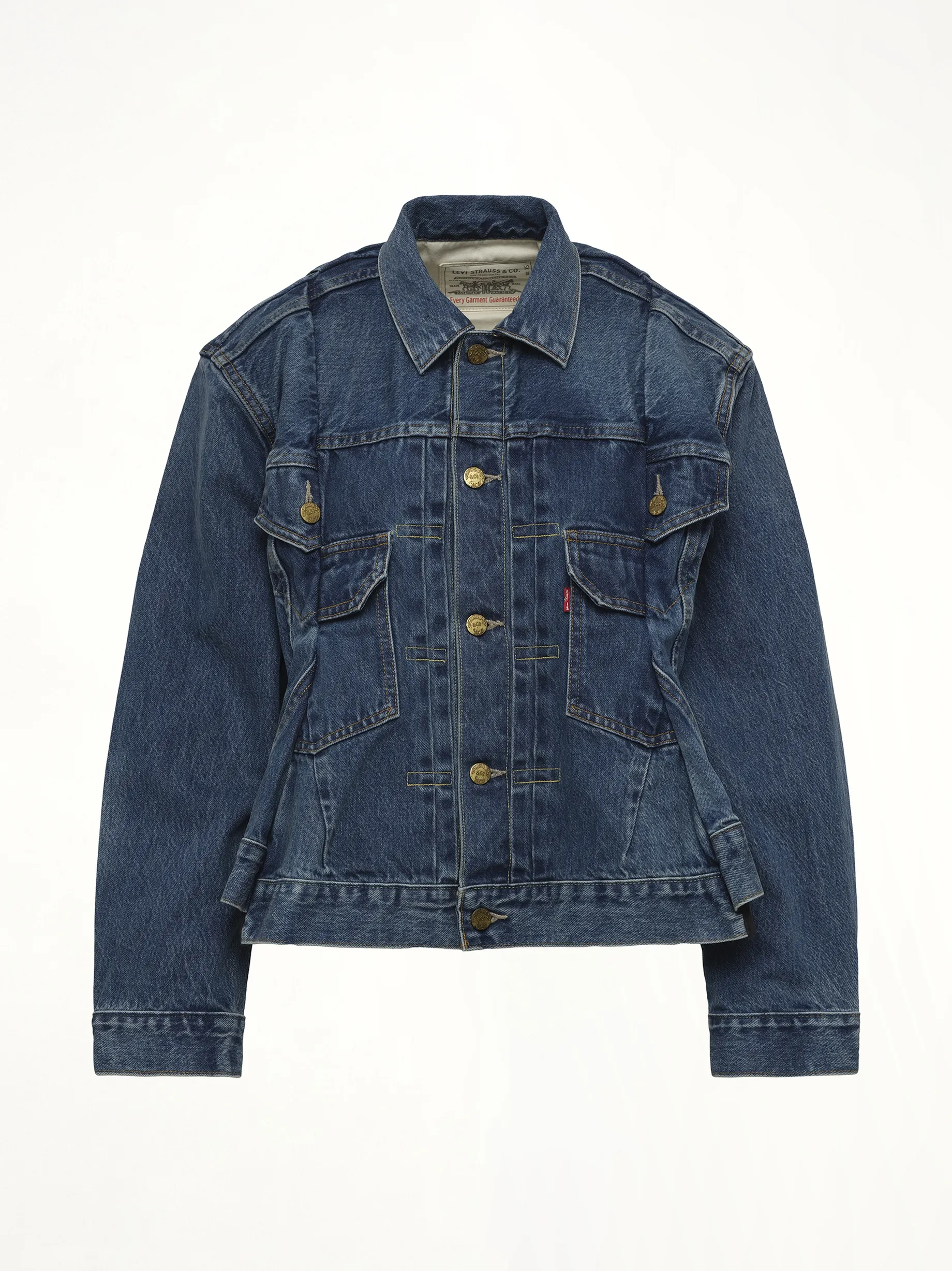 Levi's Denim Jacket in Blue sold by MARAIS product image thumbnail 2