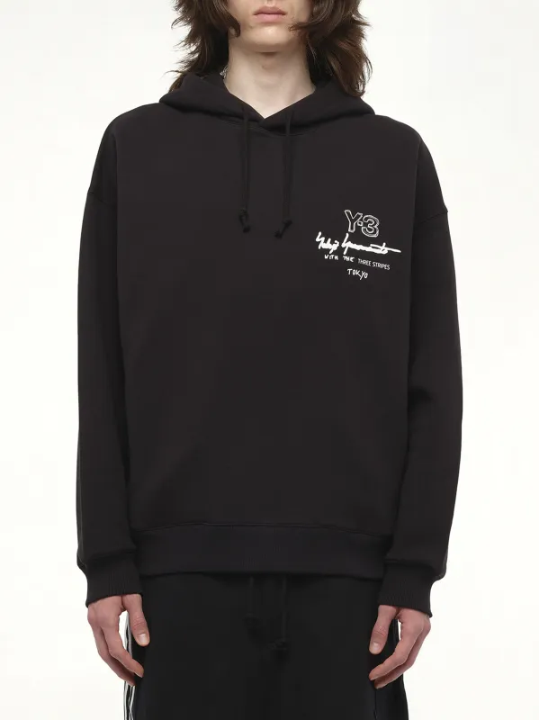 白(KURO)HOODIE(L) Kuro Cotton Hoodie | Parallel