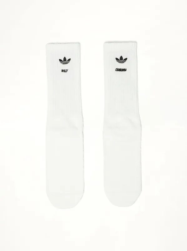 Adidas X Chavarria Socks in White sold by MARAIS