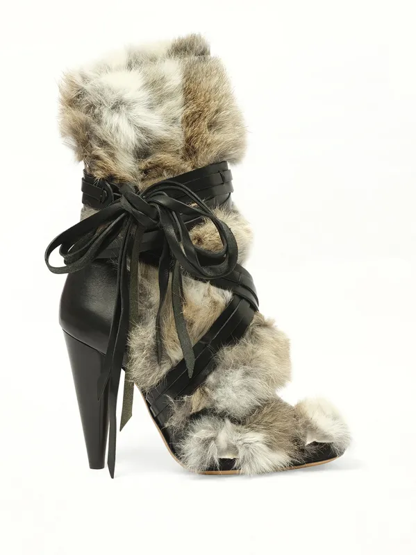 Pietra Boots in Beige made by Isabel Marant