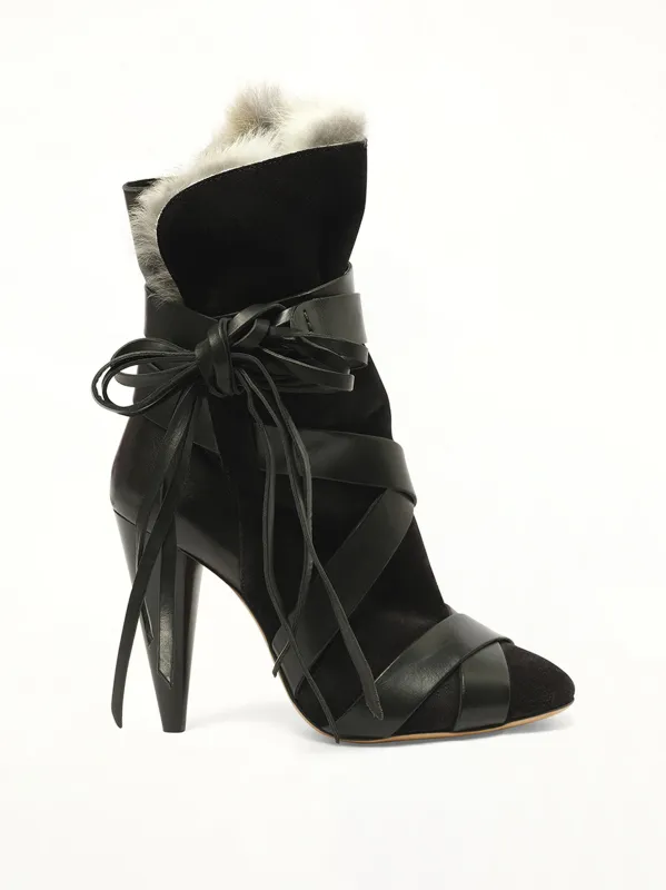 Neta Boots in Black sold by MARAIS