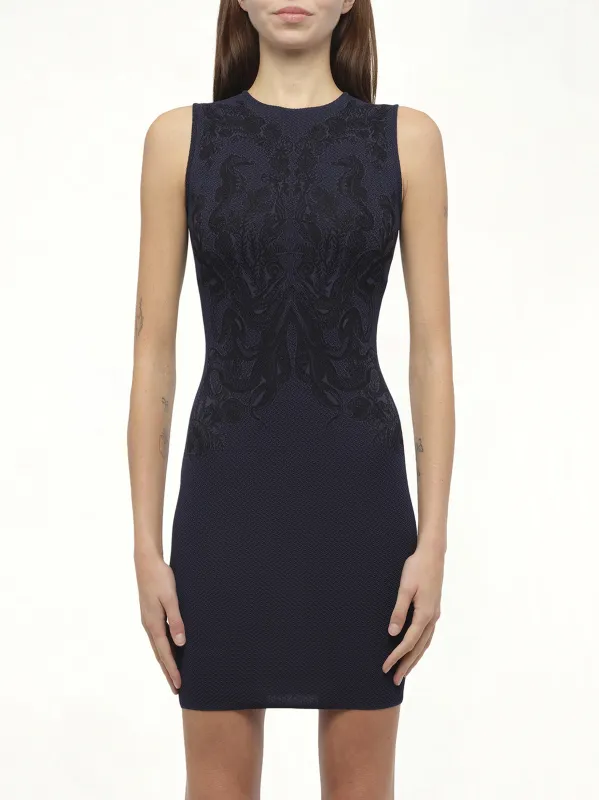 Nk Pencil Mini Dress in Blue sold by MARAIS