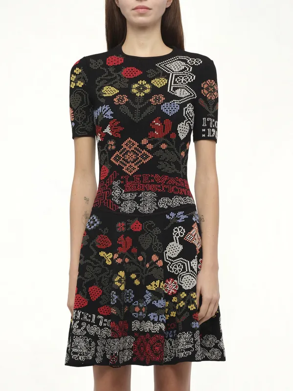 Knit Dress in Multi sold by MARAIS