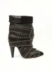 Aleen Boots in Black sold by MARAIS