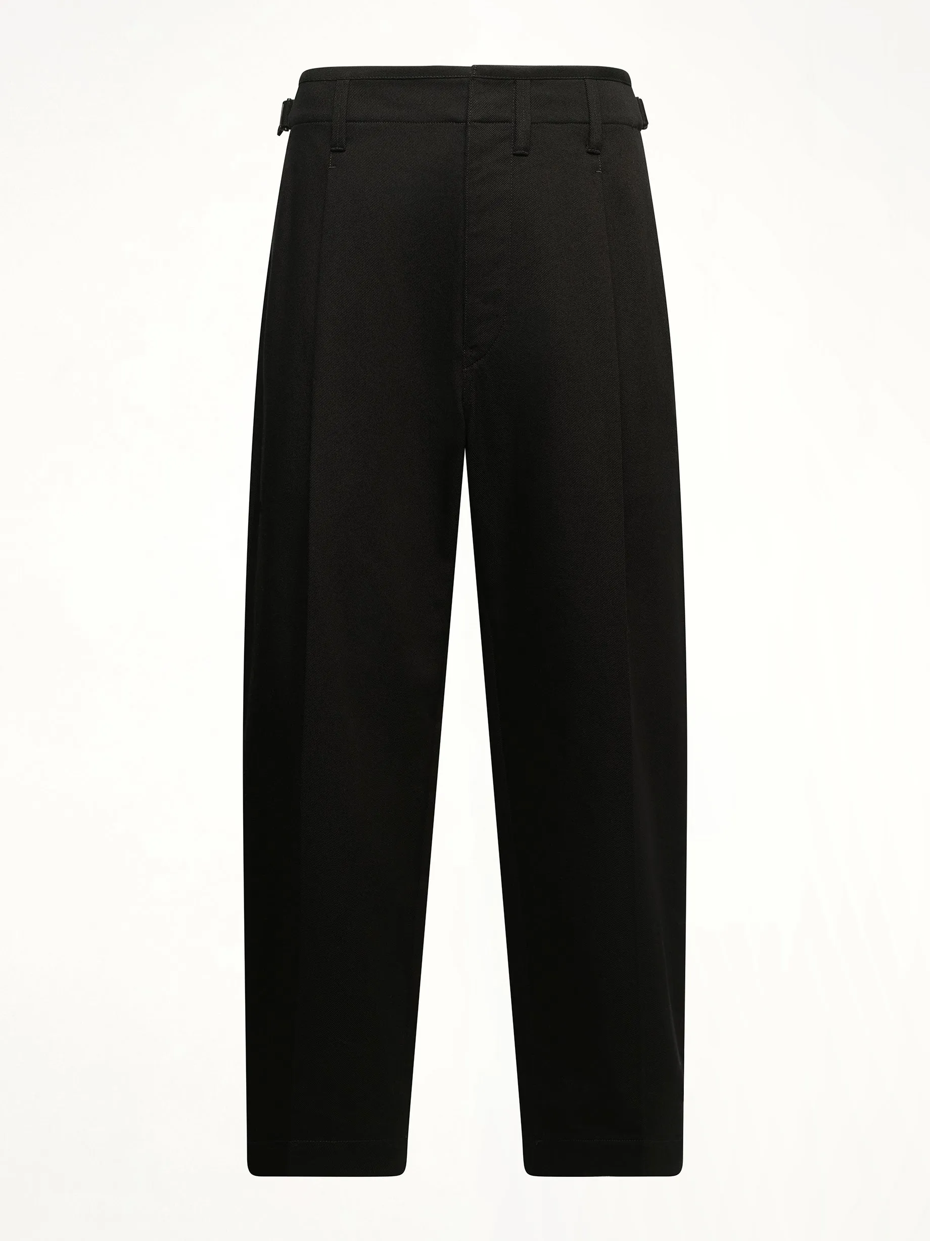 Pleated Carrot Pants in Black sold by MARAIS product image thumbnail 2