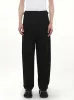 Pleated Carrot Pants in Black sold by MARAIS