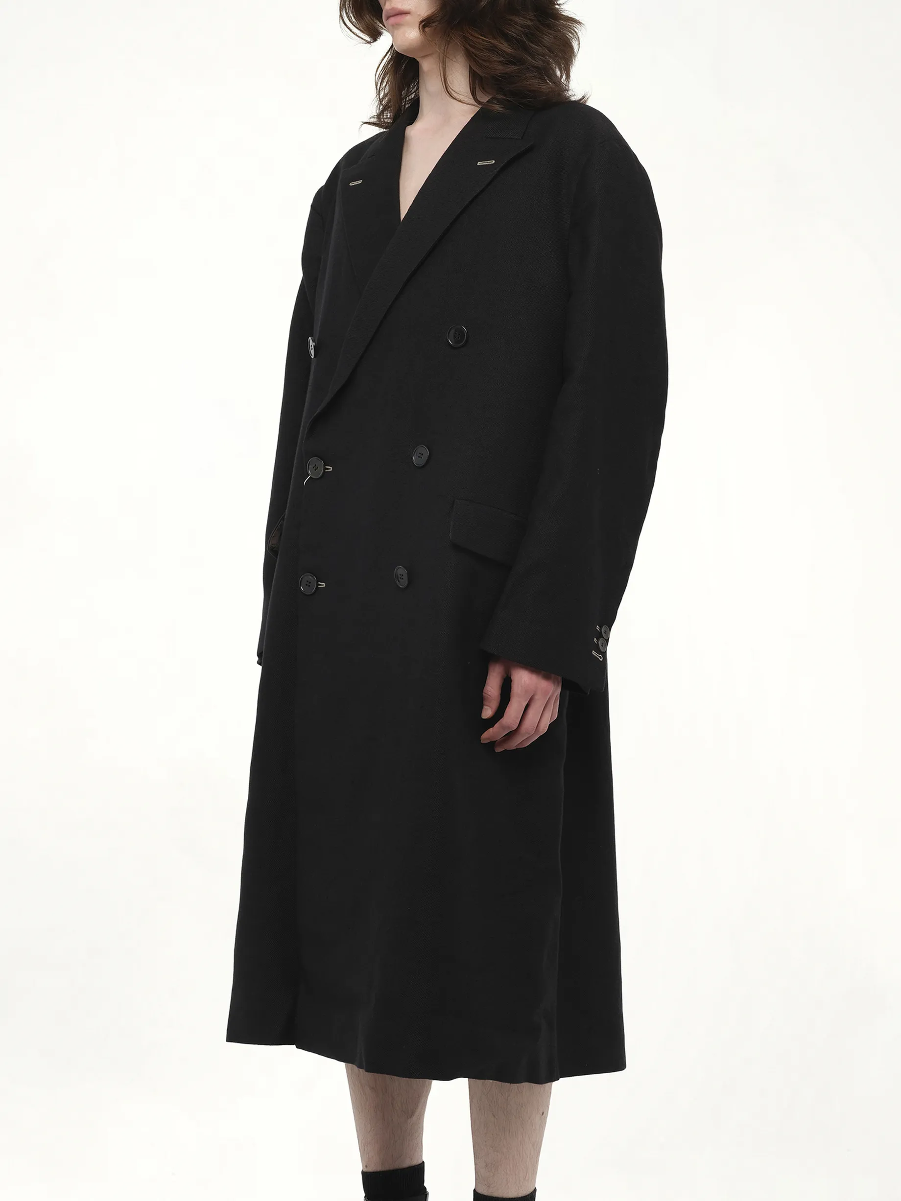 Long Coat in Black sold by MARAIS product image thumbnail 5