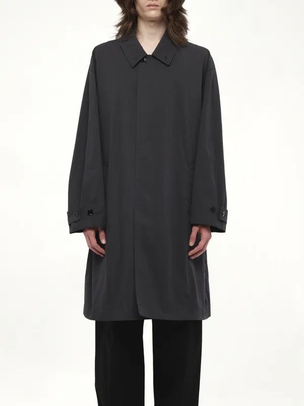 Car Coat in Zinc sold by MARAIS