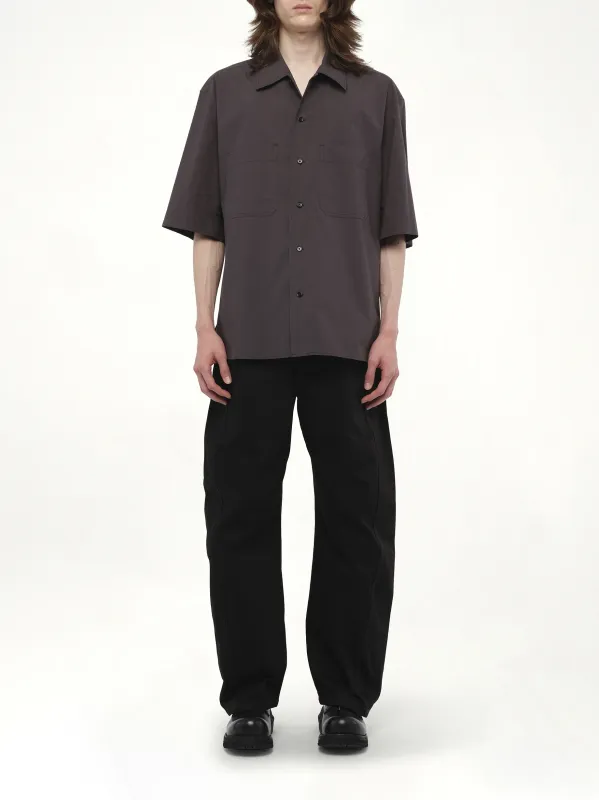 Convertible Shirt in Charcoal sold by MARAIS