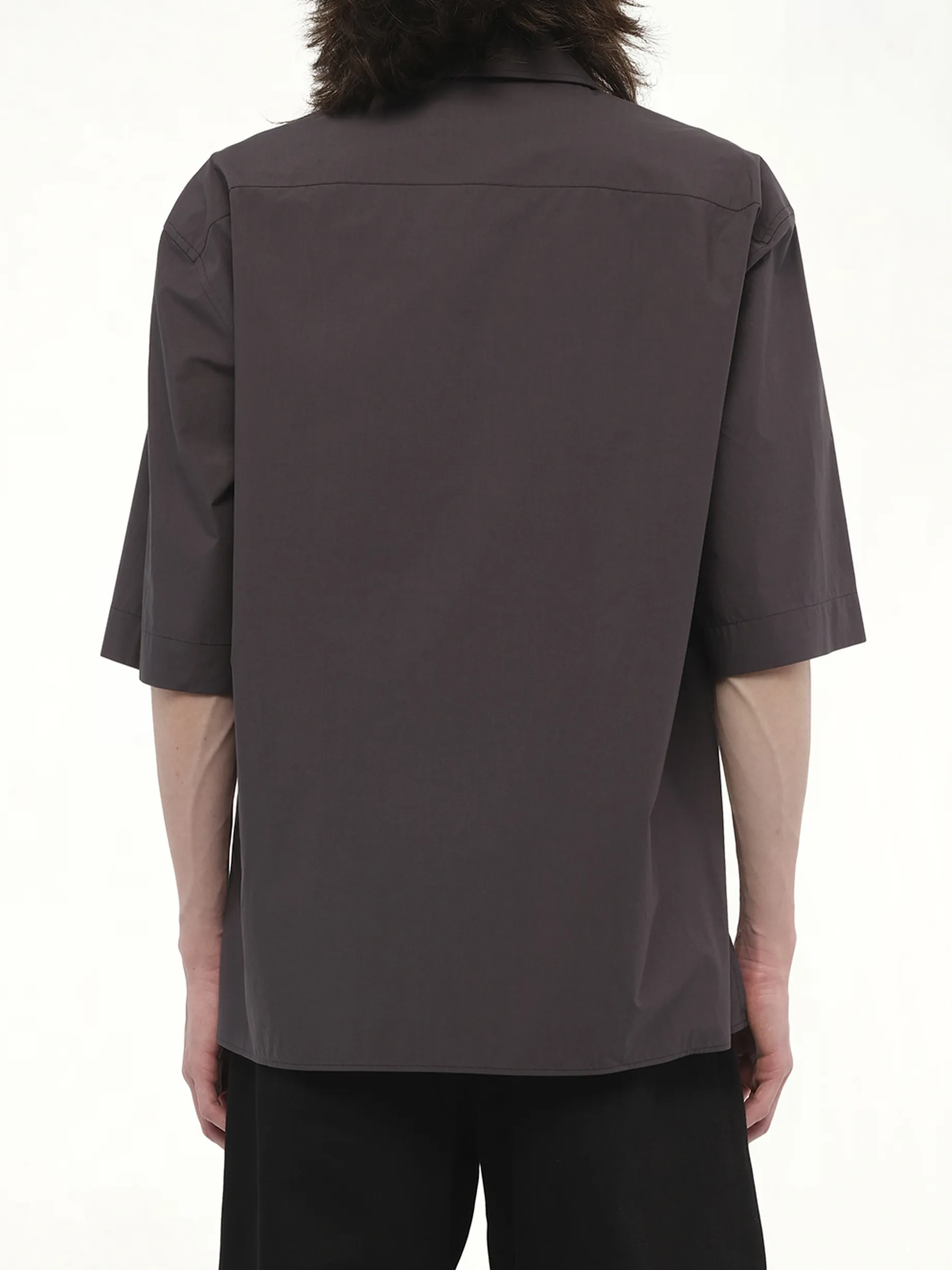 Convertible Shirt in Charcoal sold by MARAIS product image thumbnail 5