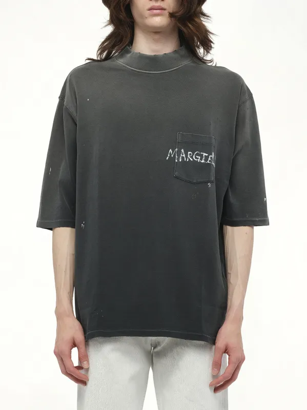 Margiela T-Shirt in Washed Black made by Maison Margiela