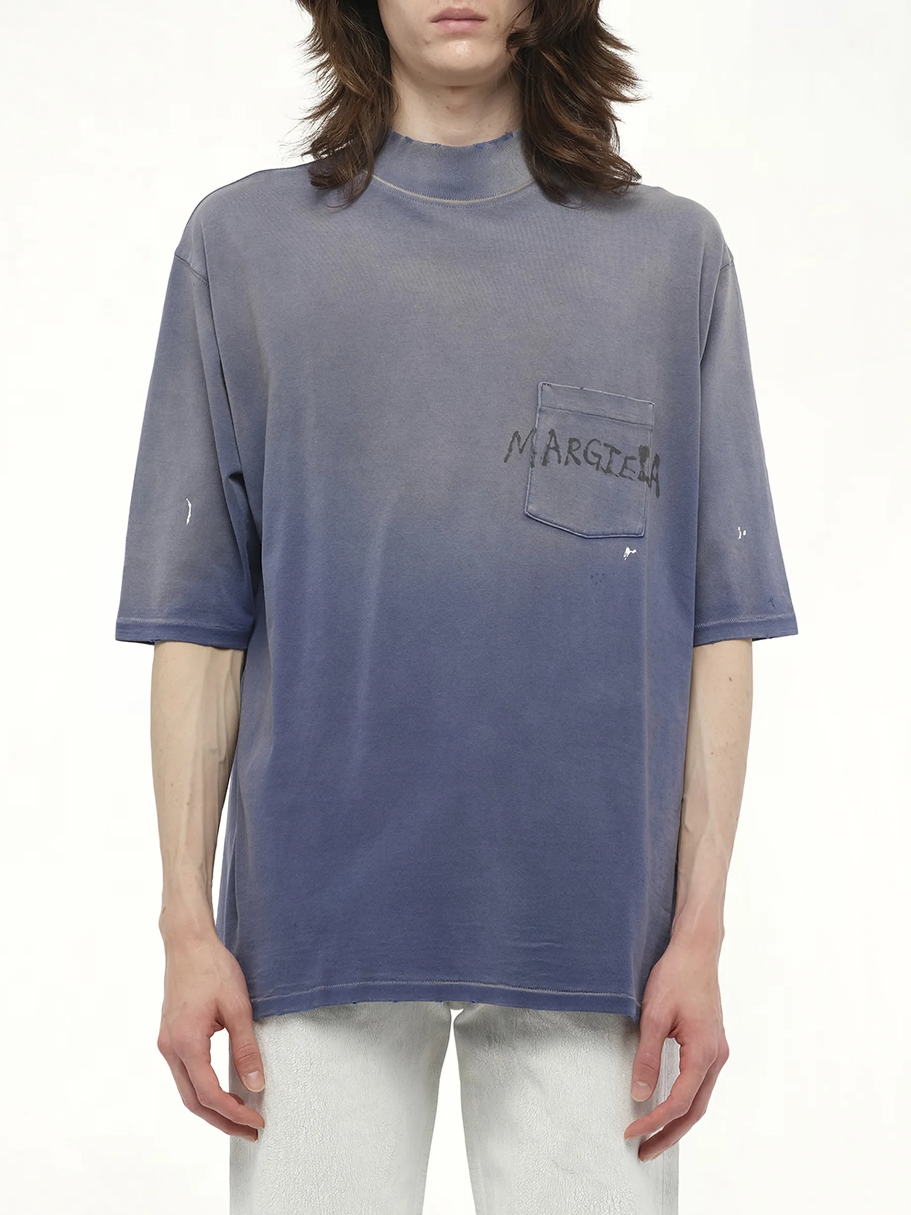 Margiela T-Shirt in Vintage Blue sold by MARAIS