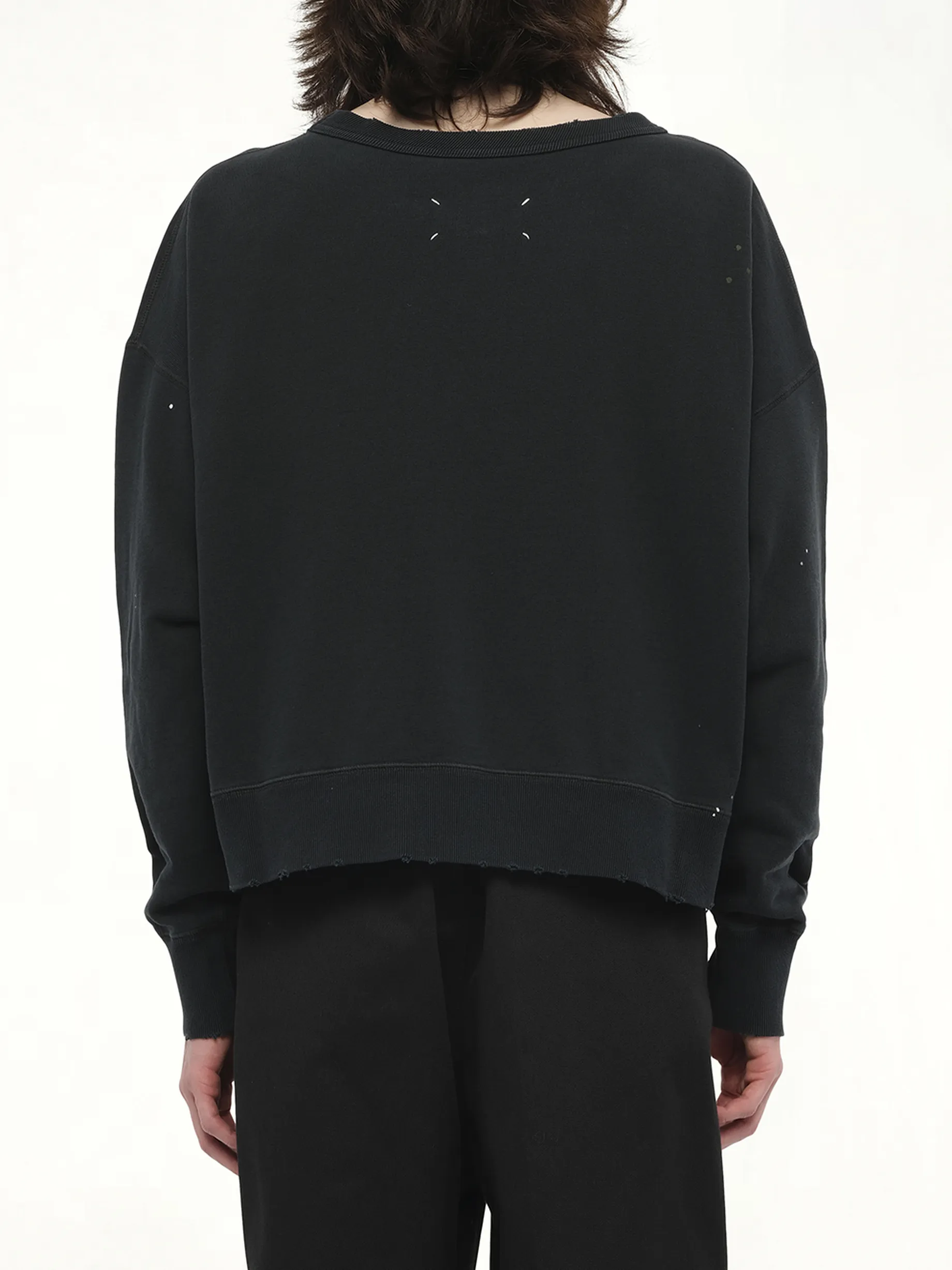 Margiela Sweatshirt in Washed Black sold by MARAIS product image thumbnail 5