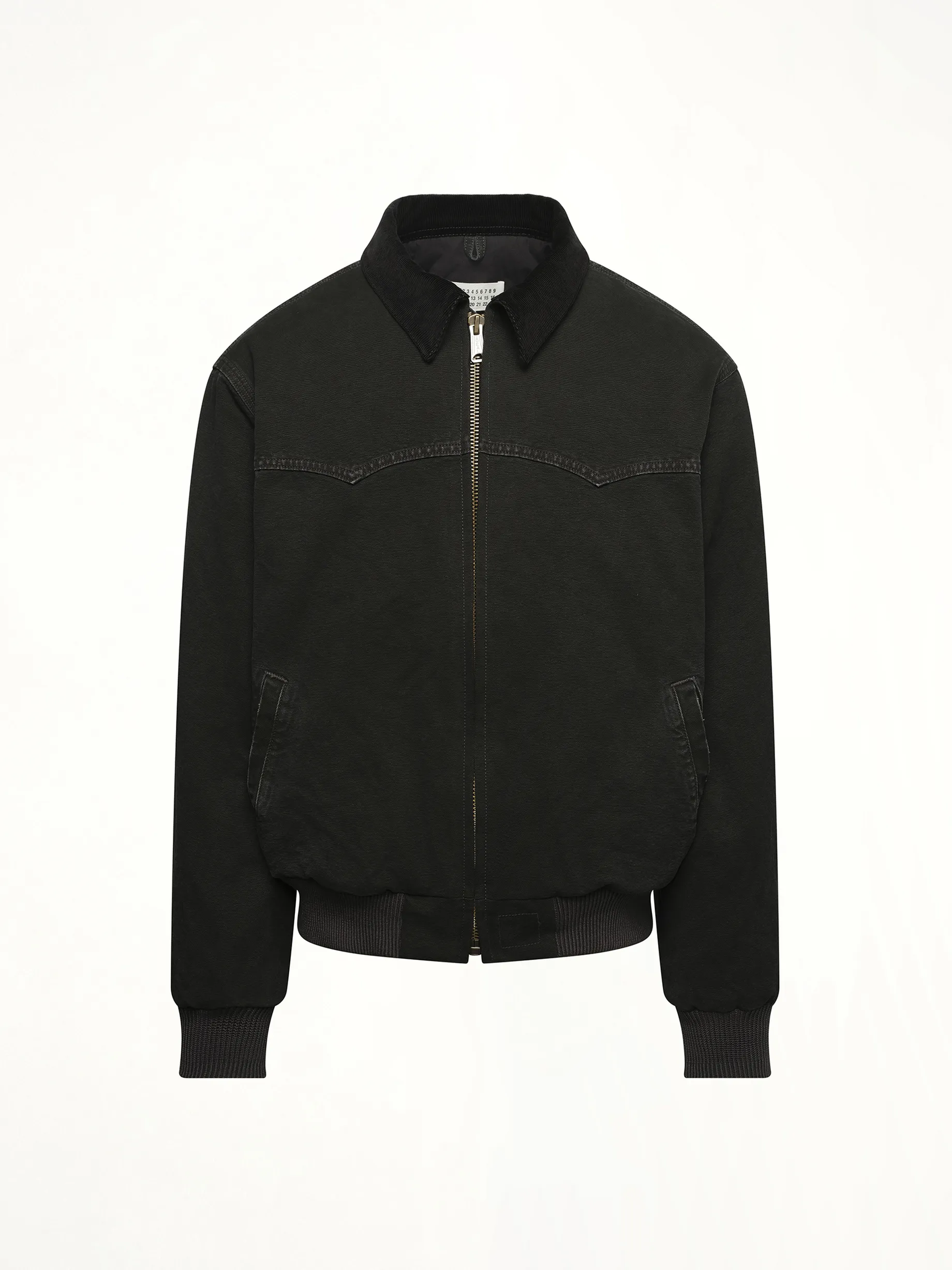 Workwear Jacket in Washed Black sold by MARAIS product image thumbnail 2