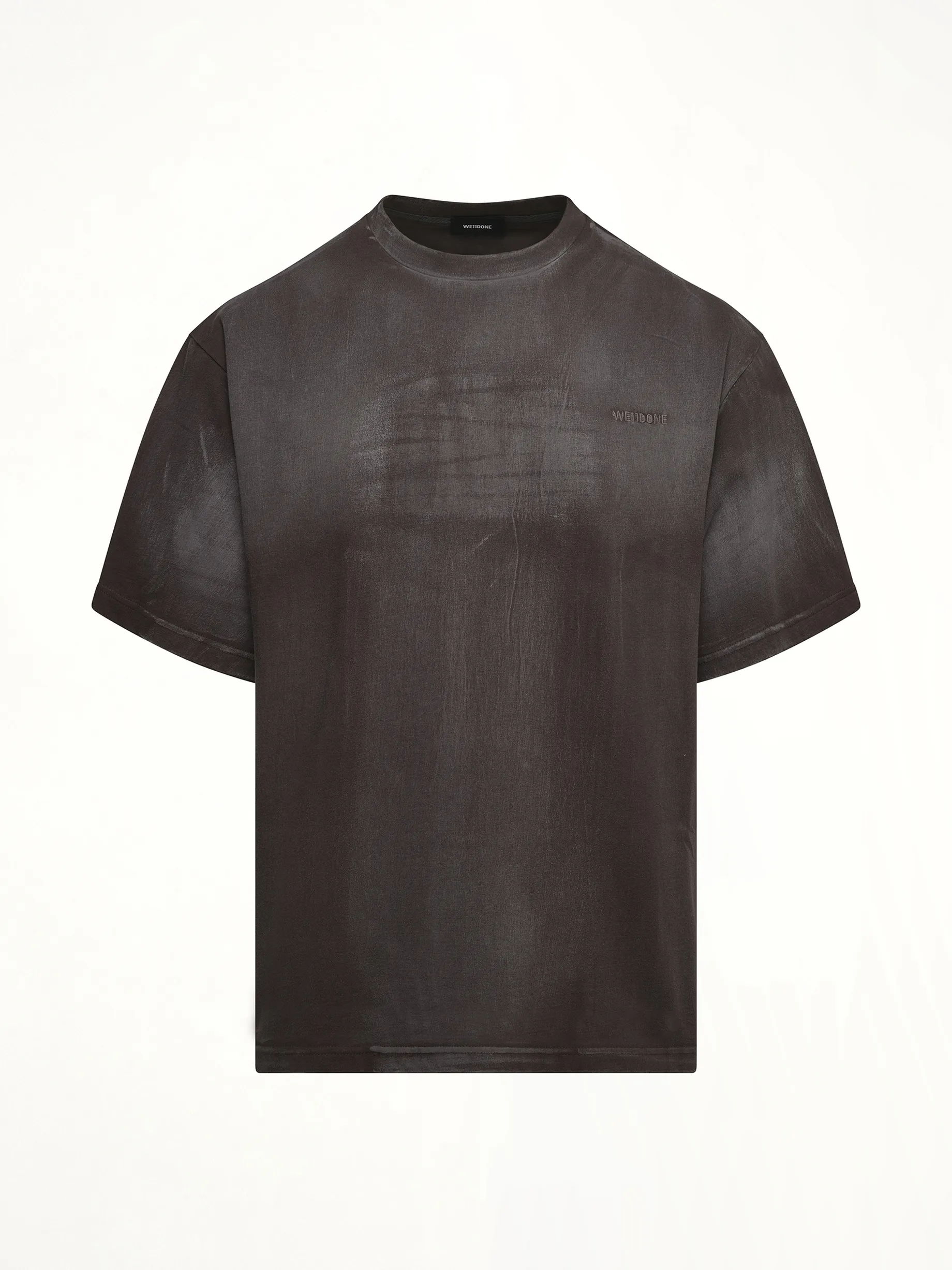 Spray Logo T-Shirt in Charcoal sold by MARAIS product image thumbnail 2