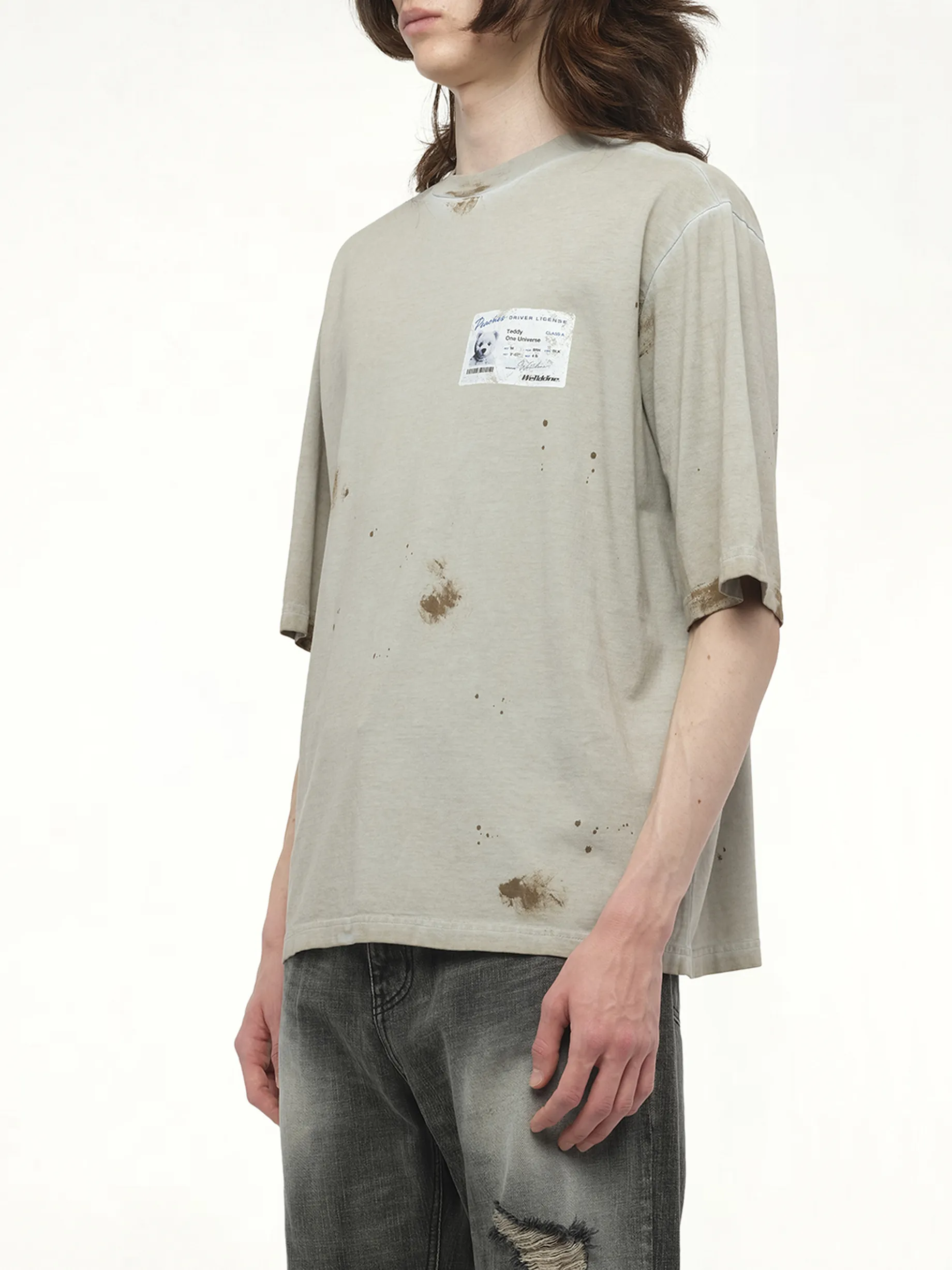 Peaches Print T-Shirt in Beige sold by MARAIS product image thumbnail 5