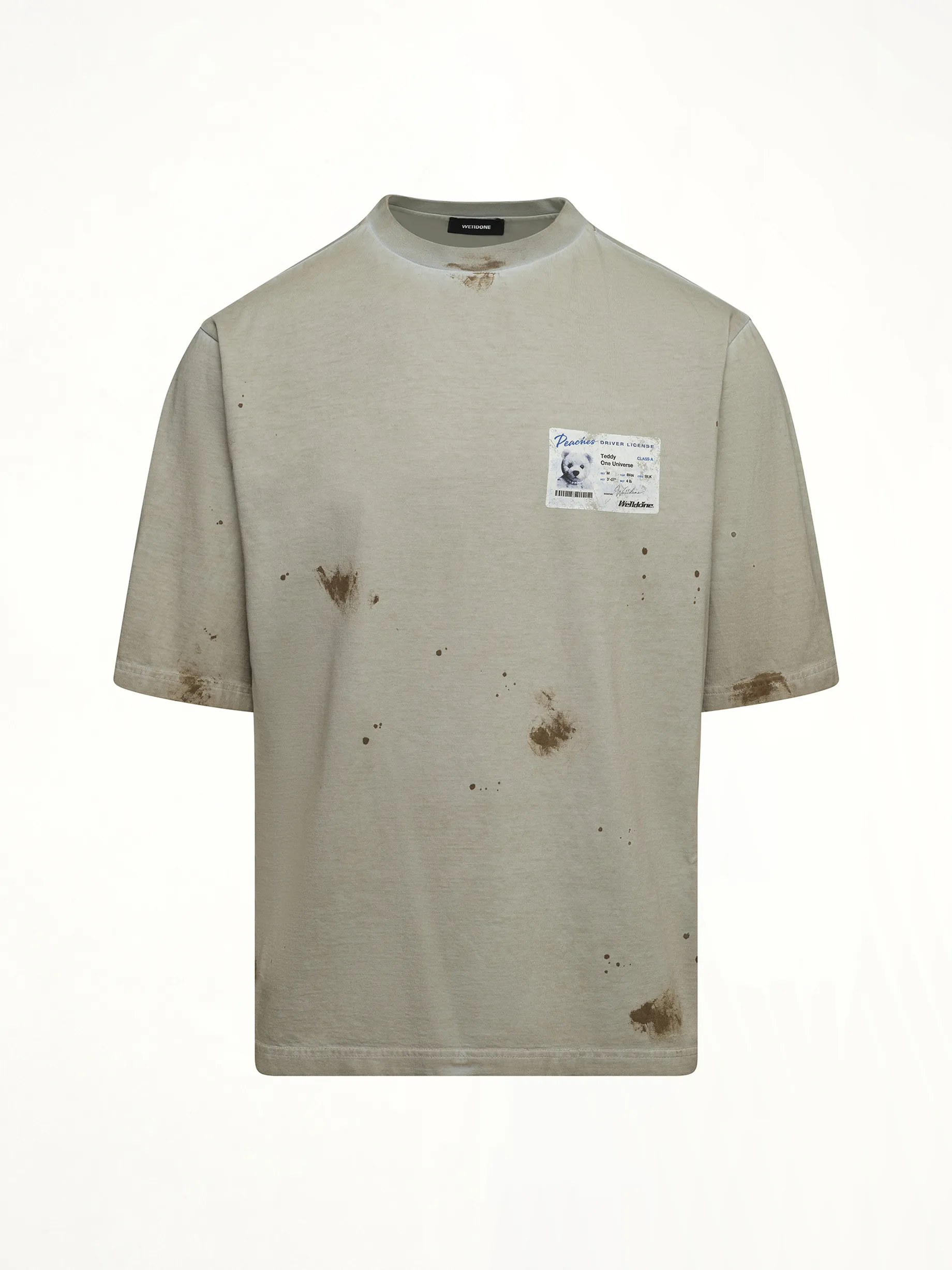 Peaches Print T-Shirt in Beige sold by MARAIS product image thumbnail 2