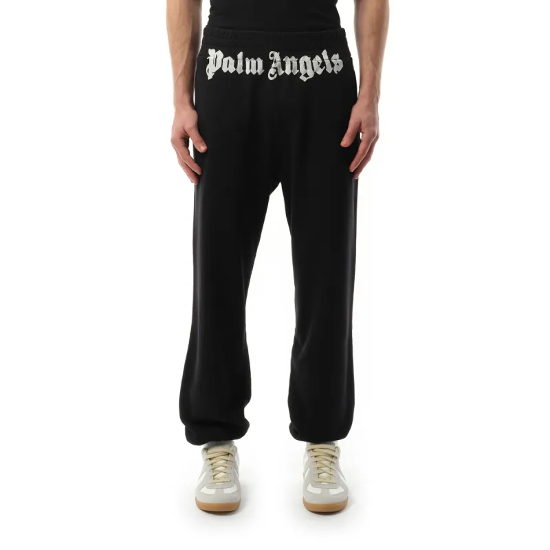 Classic Logo Sweatpants in Black/Off White sold by MARAIS