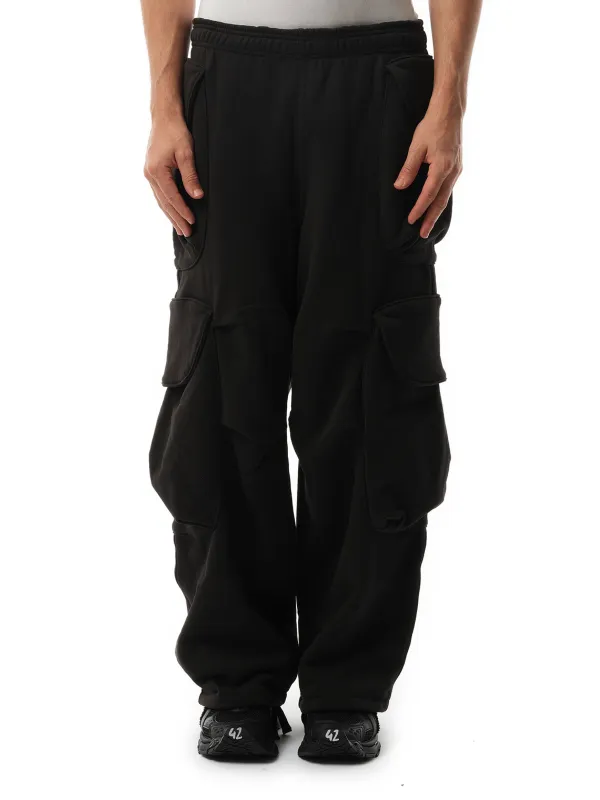 Heavy Gocar Sweatpants in Soot sold by MARAIS
