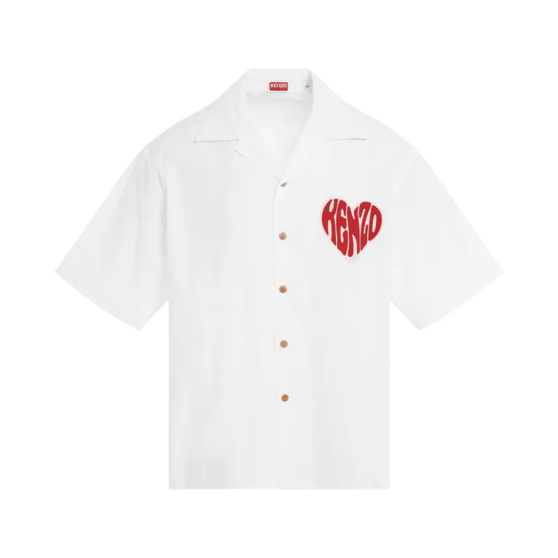Kenzo Hearts Short Sleeve Shirt sold by MARAIS