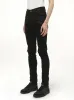 Waxed MX1 Jeans in Black Wax sold by MARAIS